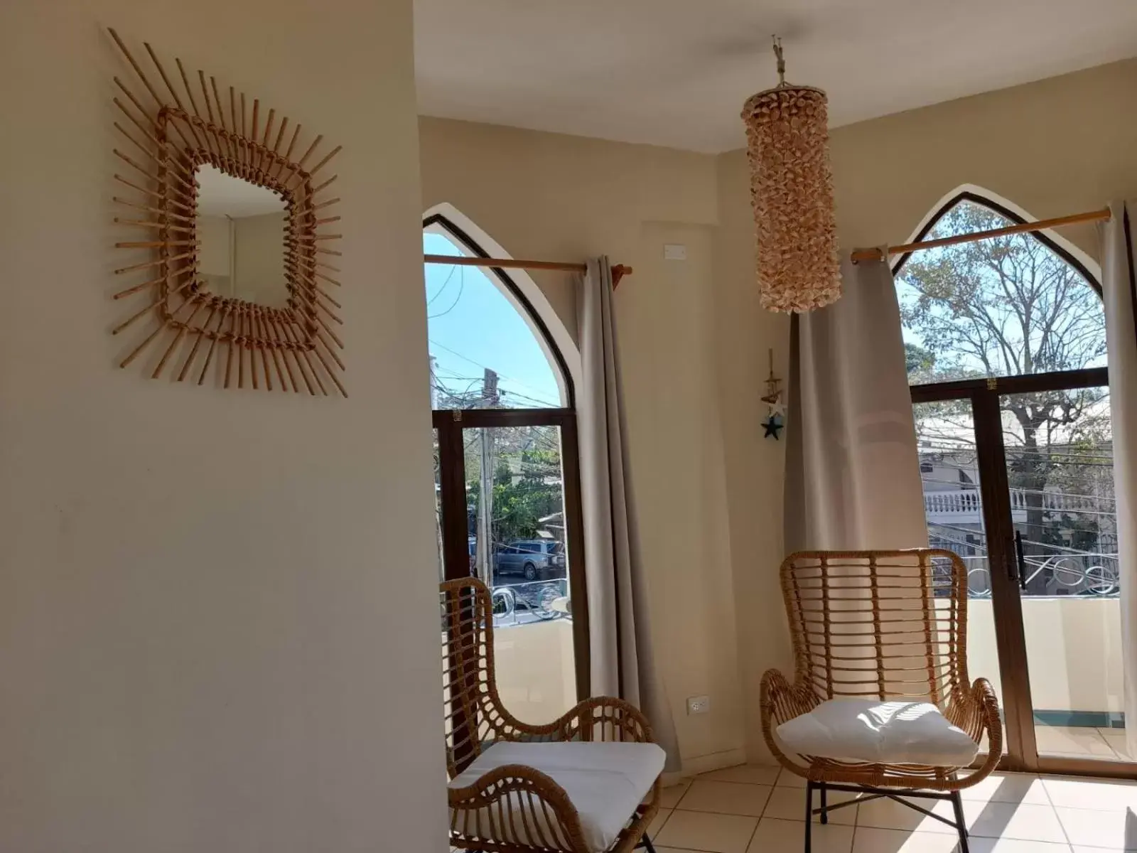 Living room in Zulu Surf Hotel Tamarindo