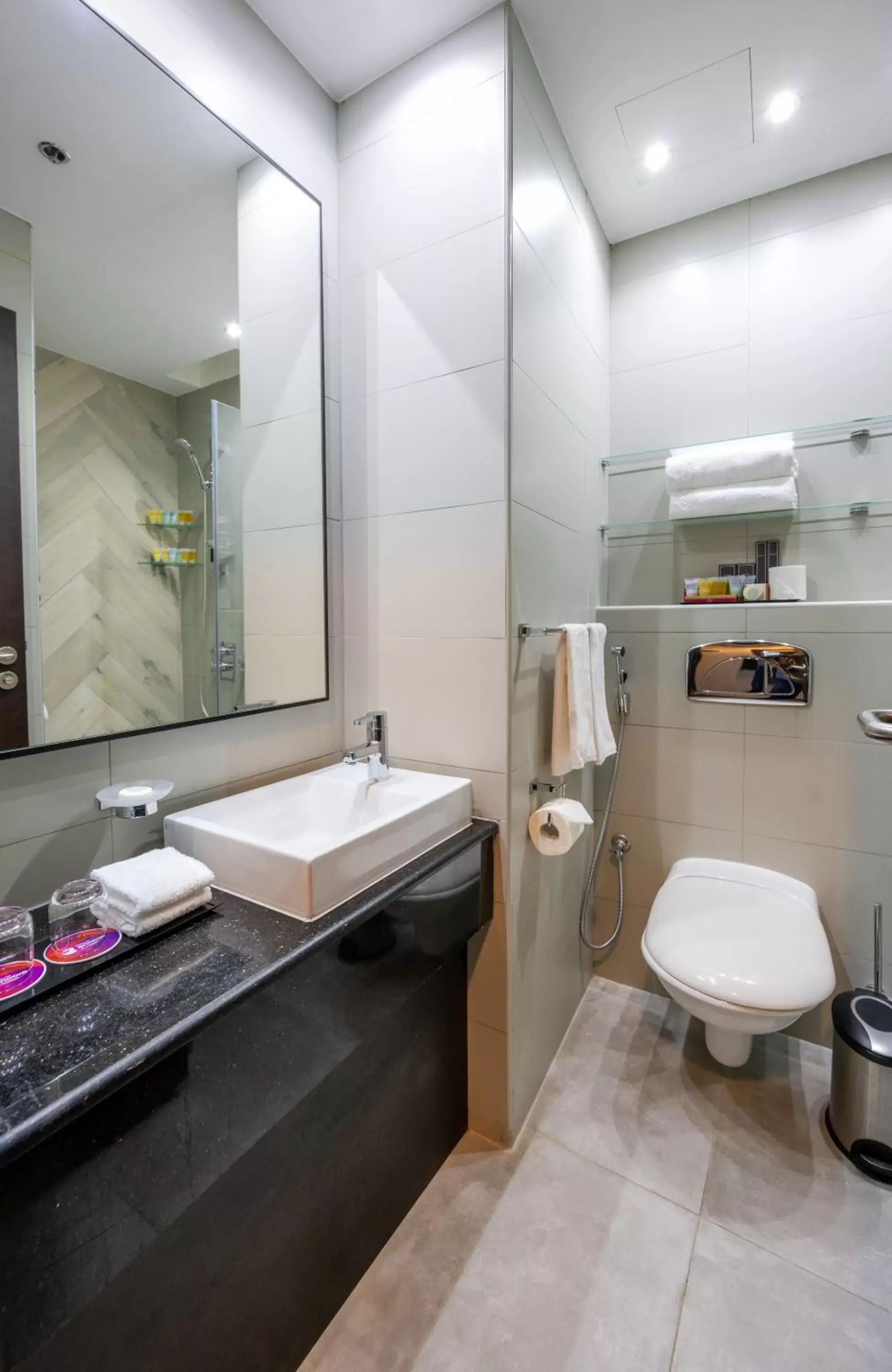 Bathroom in Ramada Encore Doha by Wyndham