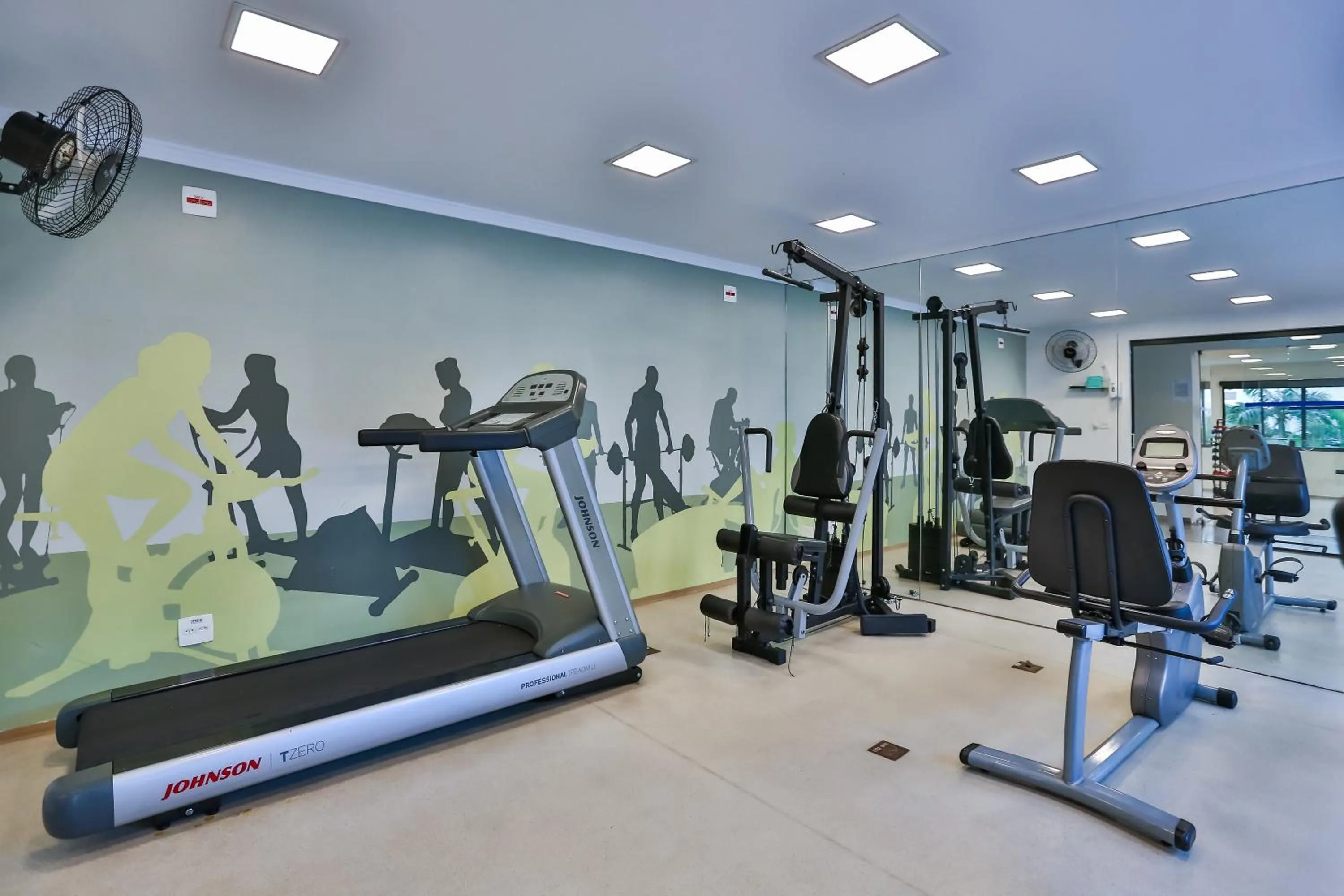 Fitness centre/facilities in Roomo Transamerica SP Itaim Bibi