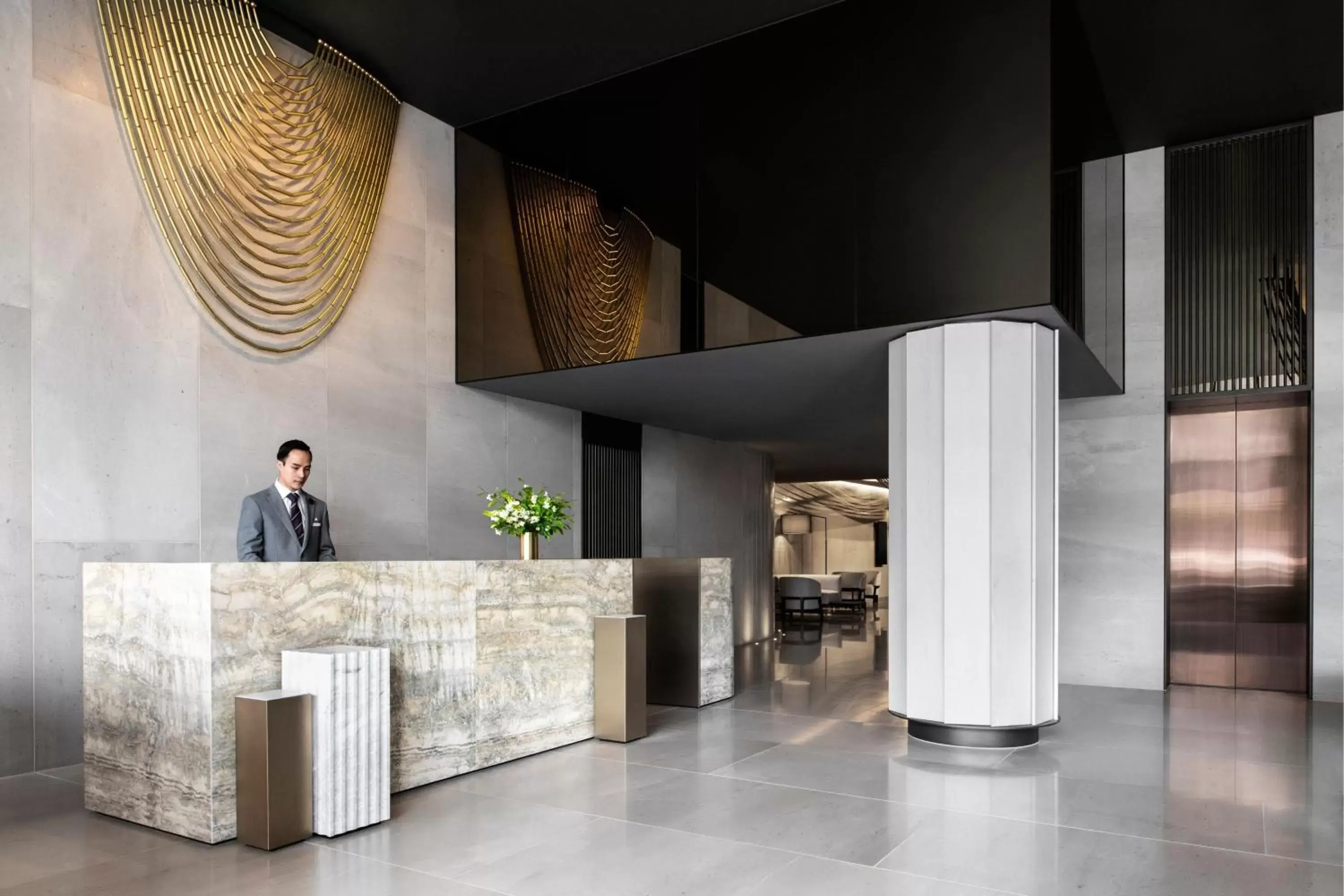 Lobby or reception, Lobby/Reception in Melbourne Marriott Hotel Docklands