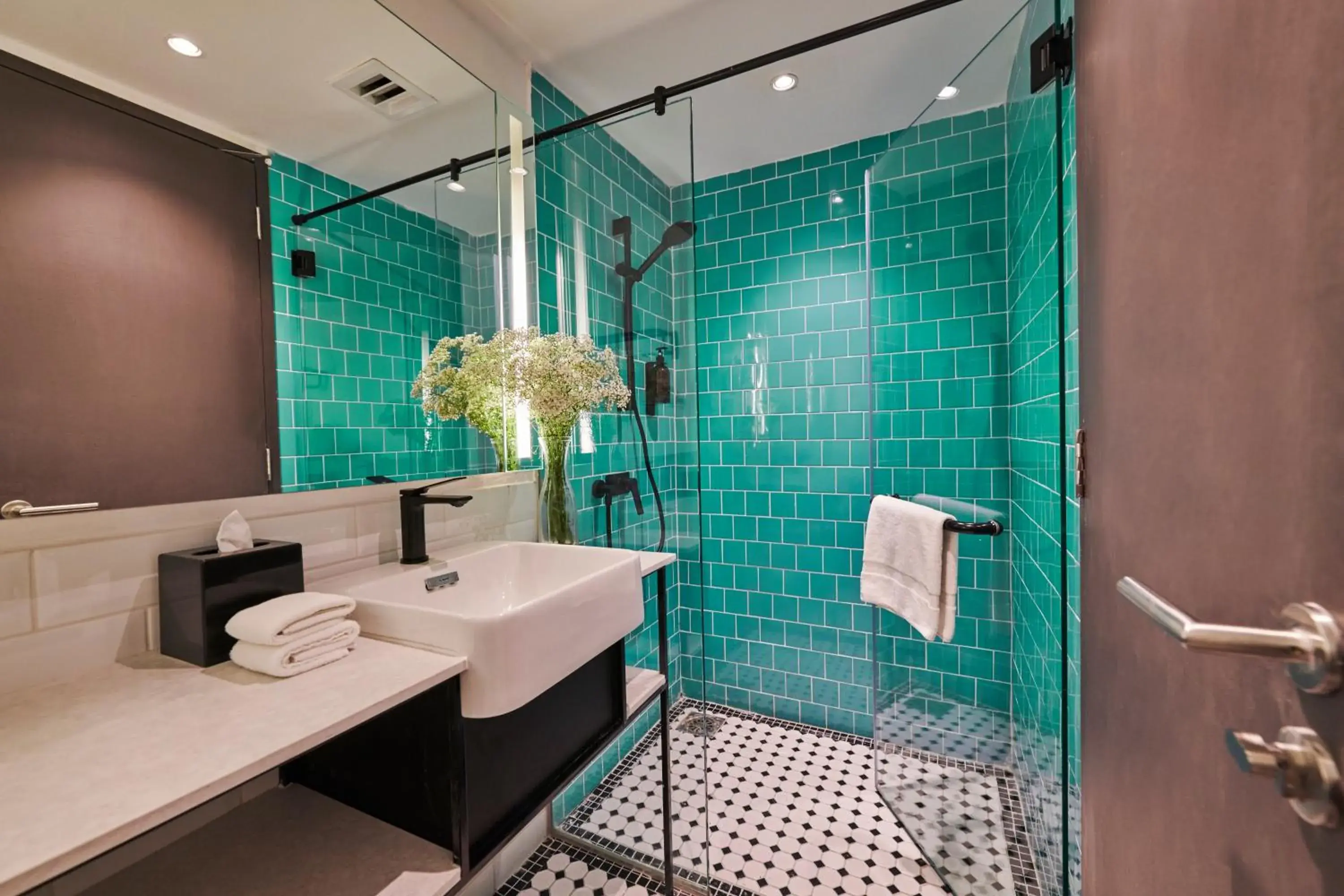 Bathroom in J-Hotel by Dorsett