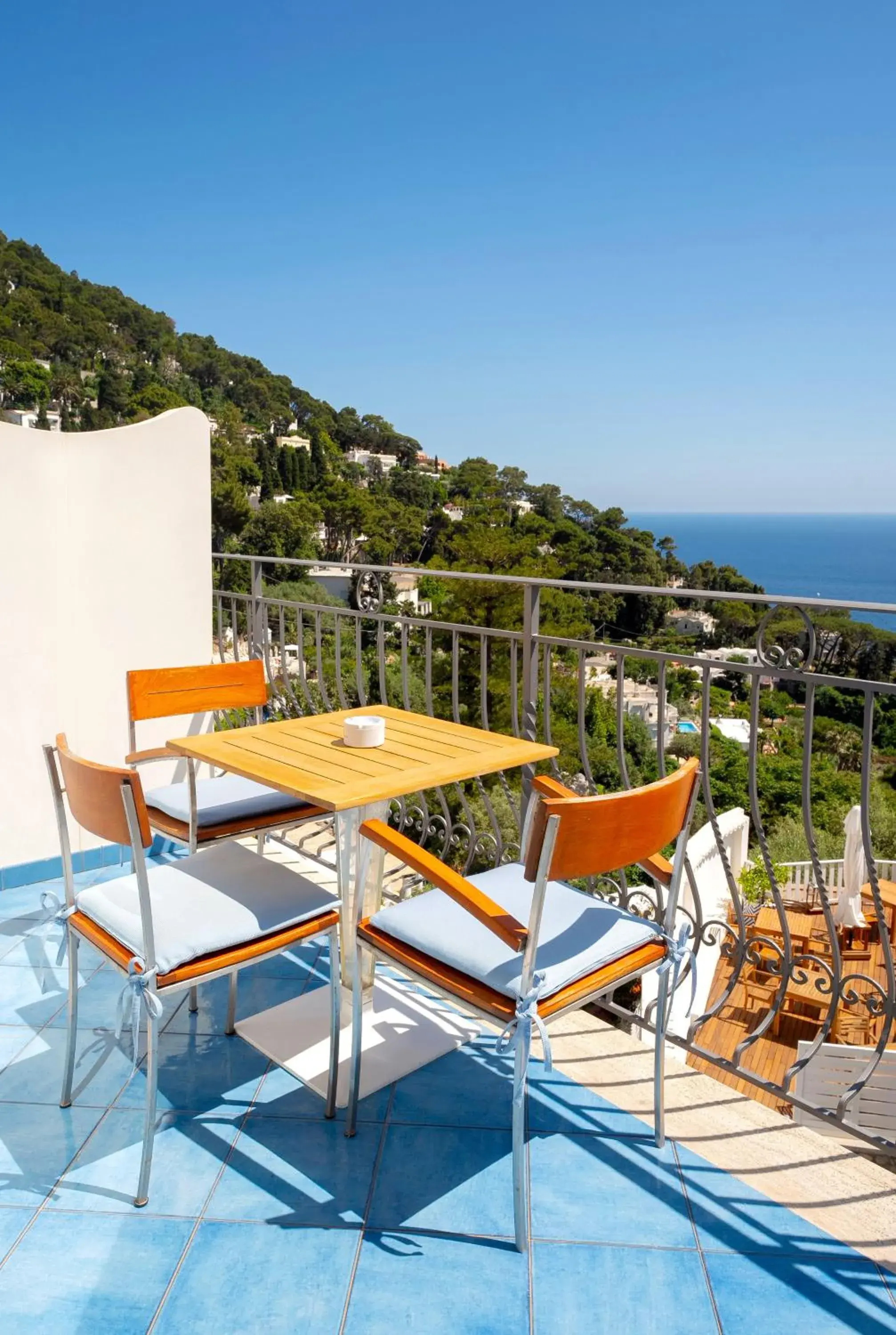 Balcony/Terrace in Hotel La Floridiana