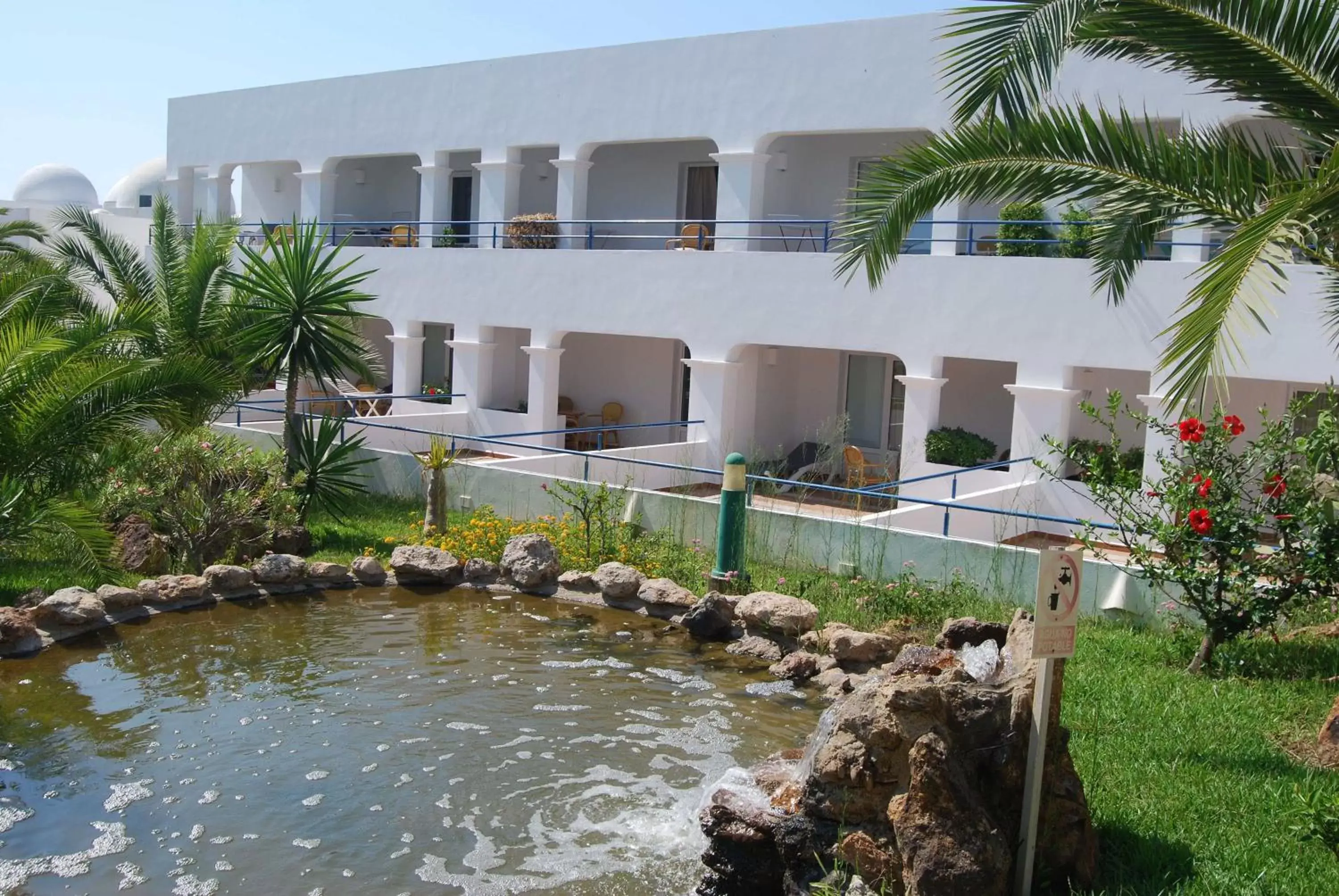 Garden, Property Building in Hotel Puntazo II