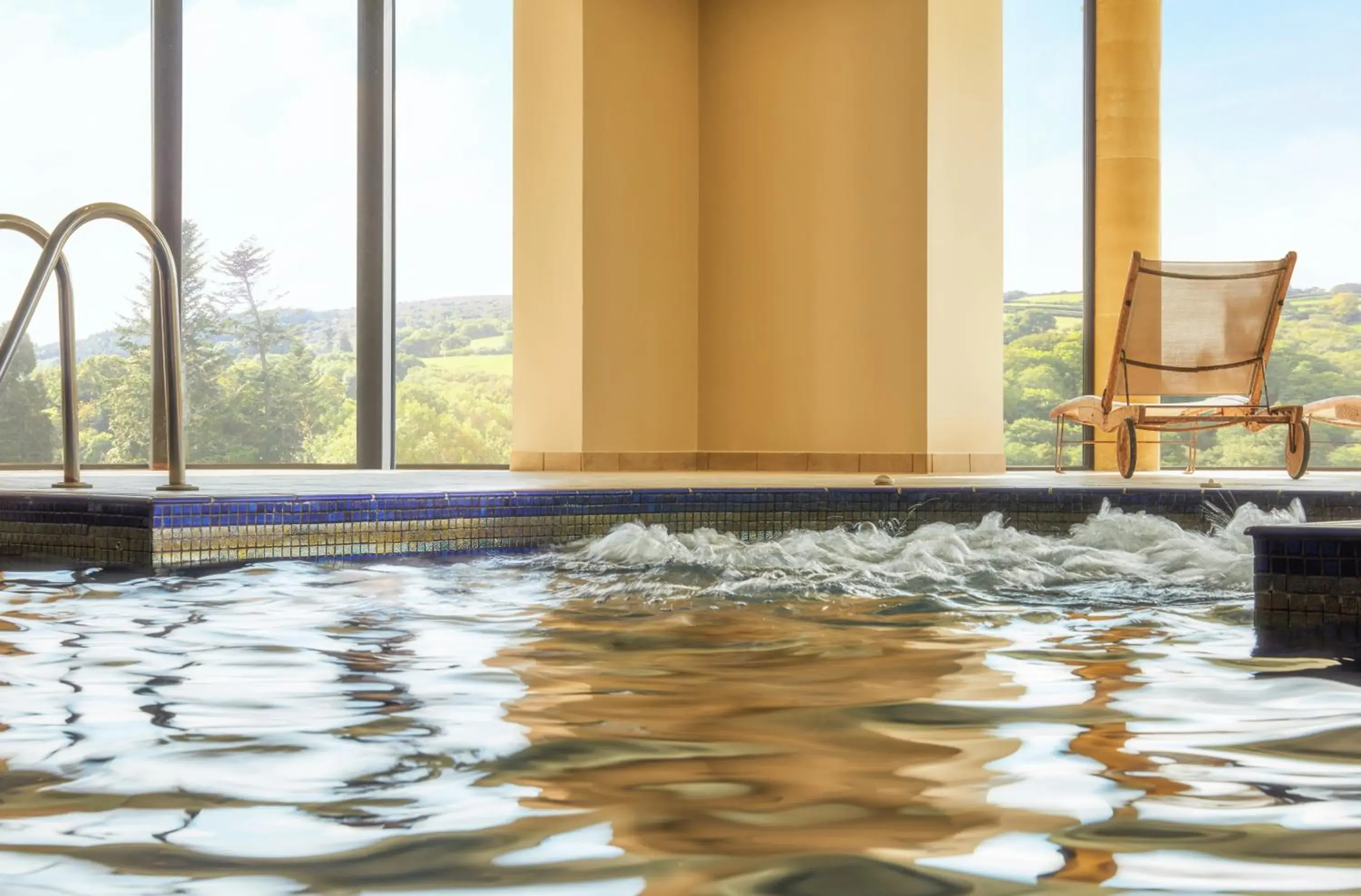 Swimming pool in Bovey Castle