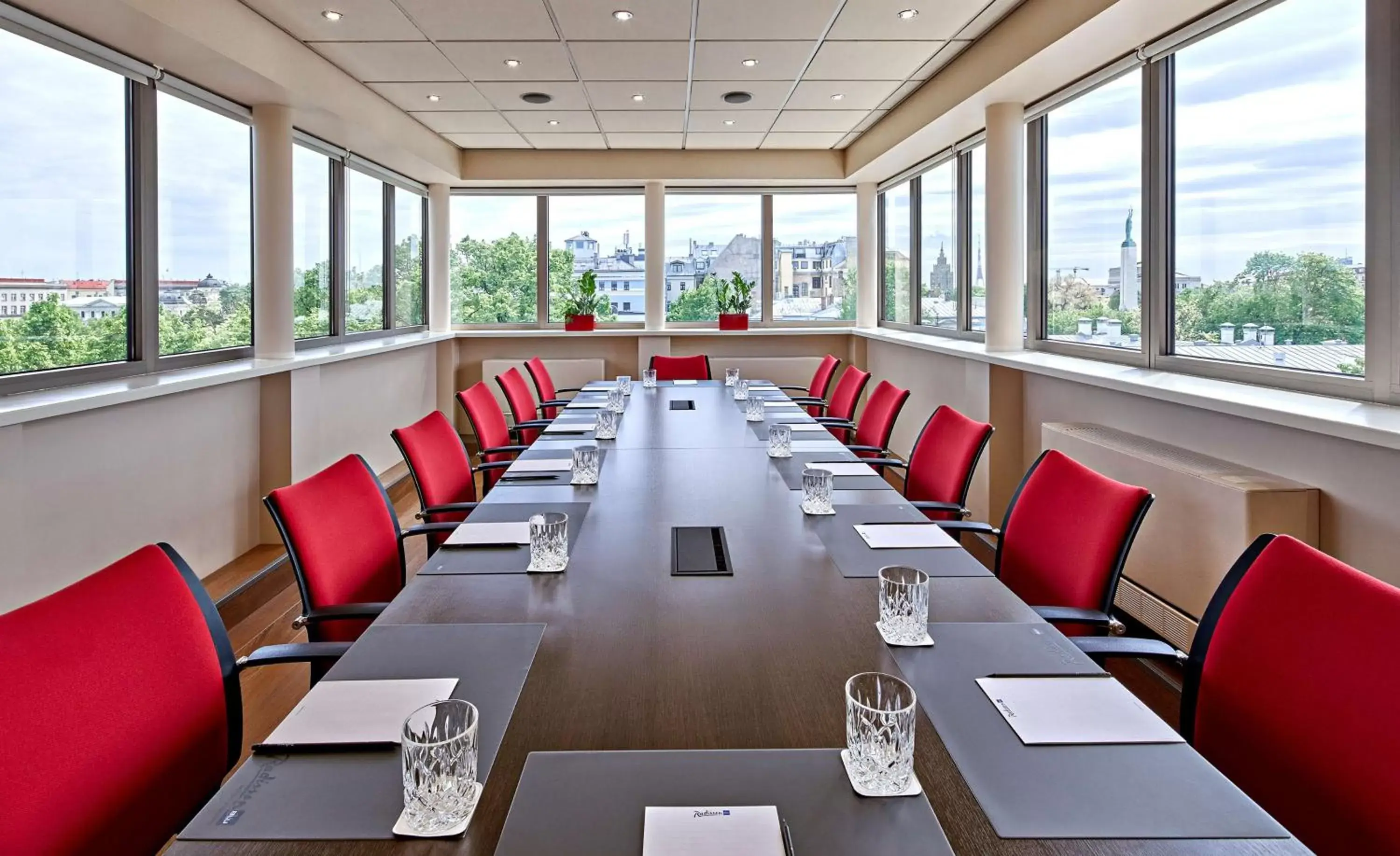 Meeting/conference room in Radisson Blu Ridzene Hotel, Riga