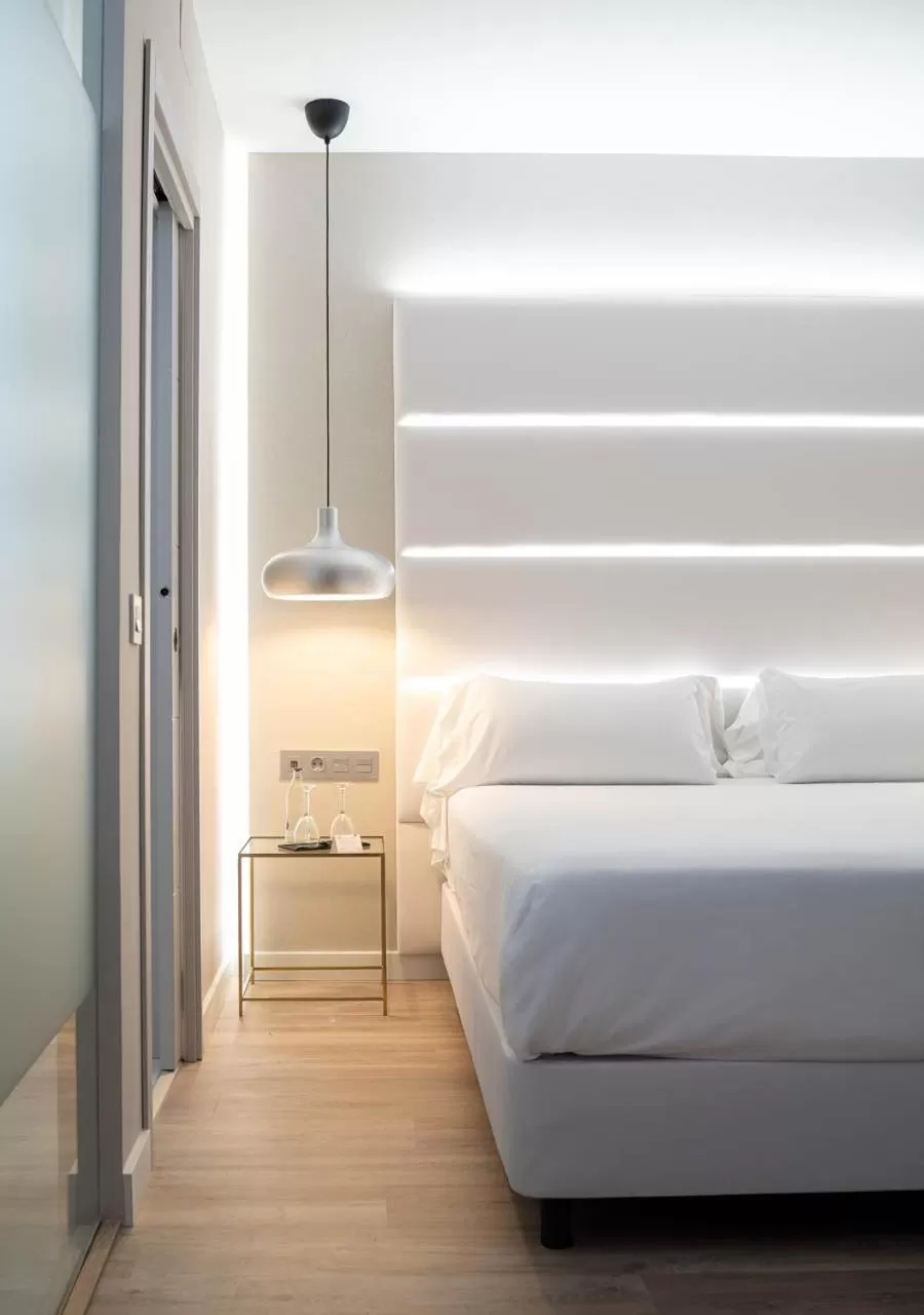 Bed in Hotel Pasarela