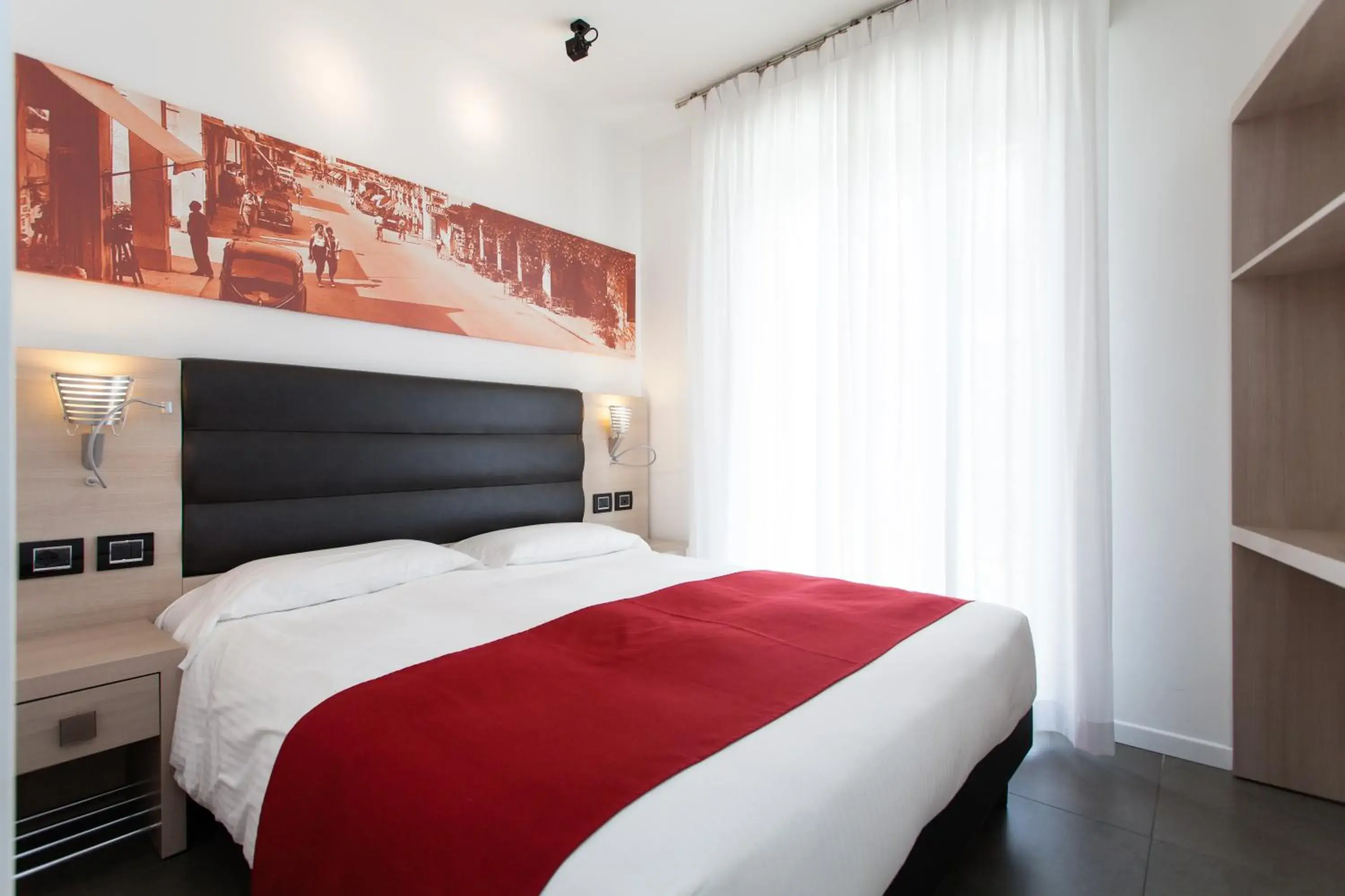 Bed in Hotel Adlon