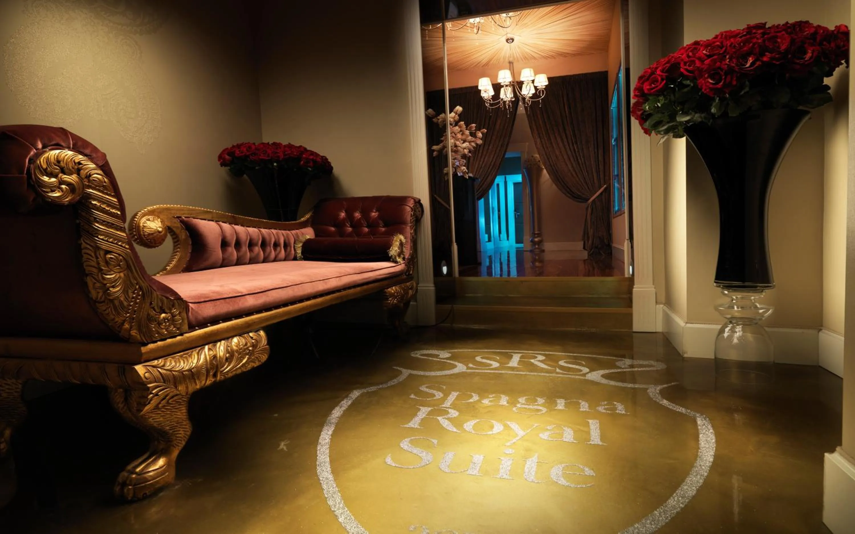 Decorative detail, Seating Area in Spagna Royal Suite