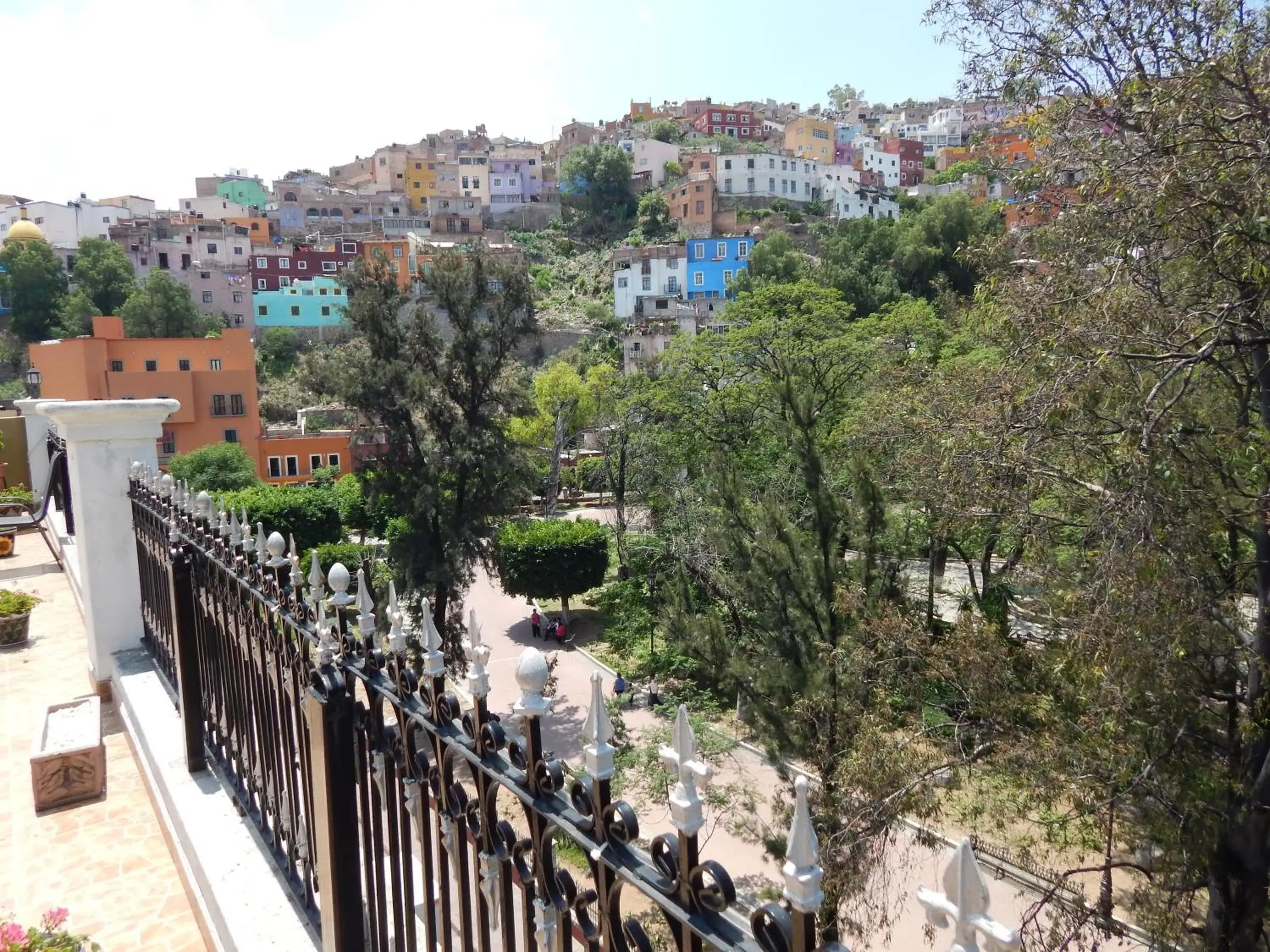 Balcony/Terrace in Hotel Mansion del Cantador