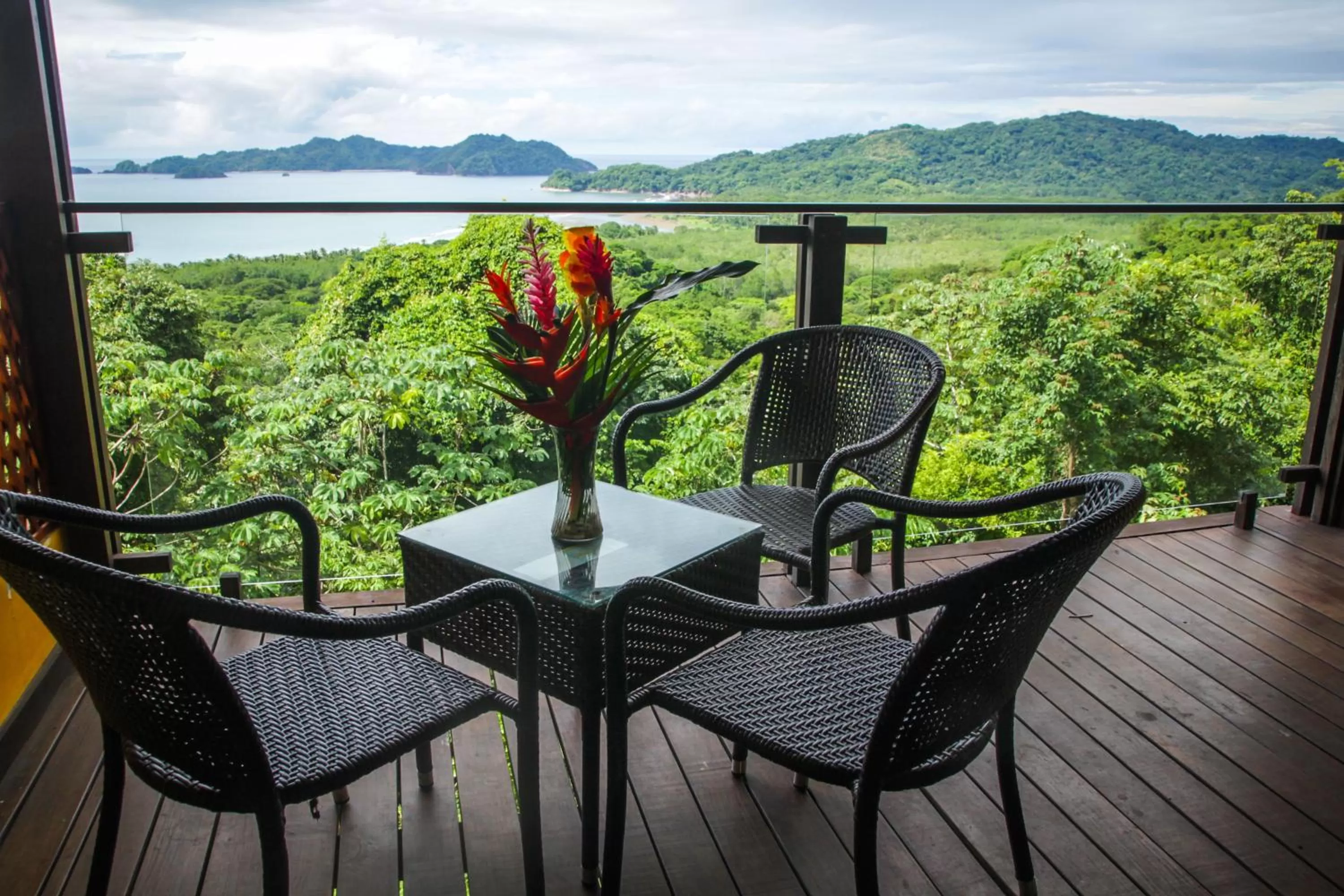 Balcony/Terrace in Eco Boutique Hotel Vista Las Islas Reserva Natural