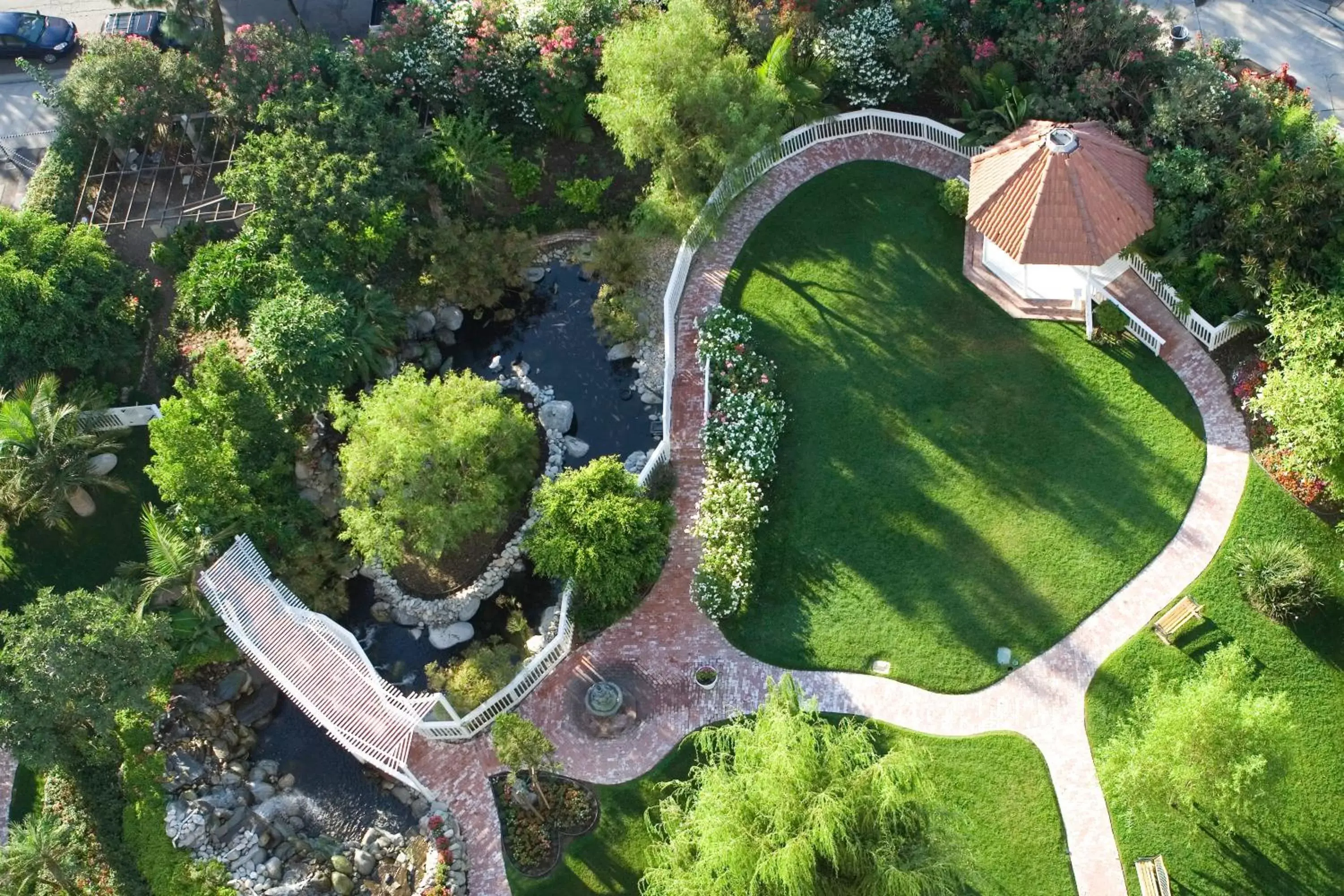 Bird's eye view, Bird's-eye View in Hotel Burbank