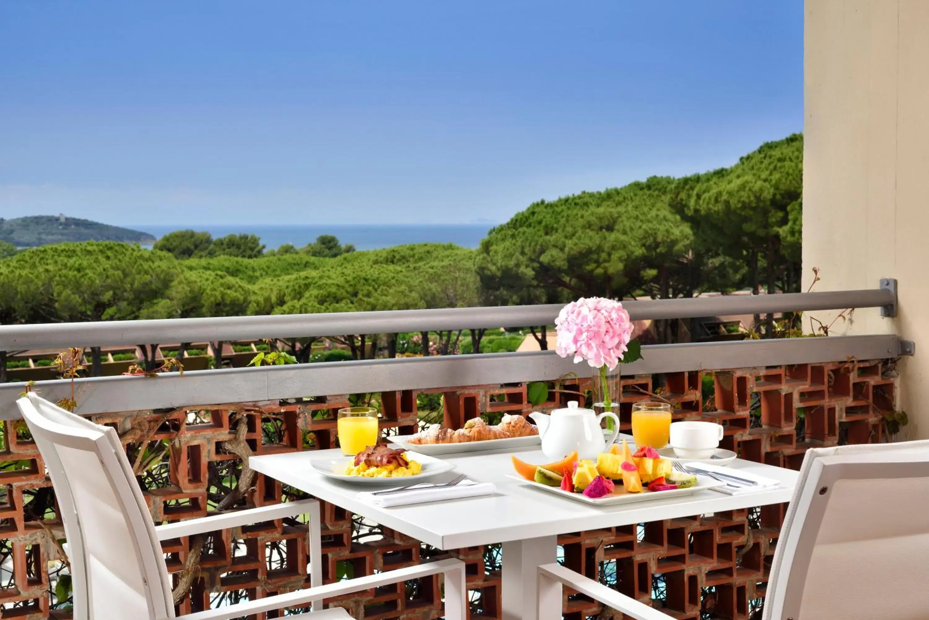 Balcony/Terrace in Golf Hotel Punta Ala