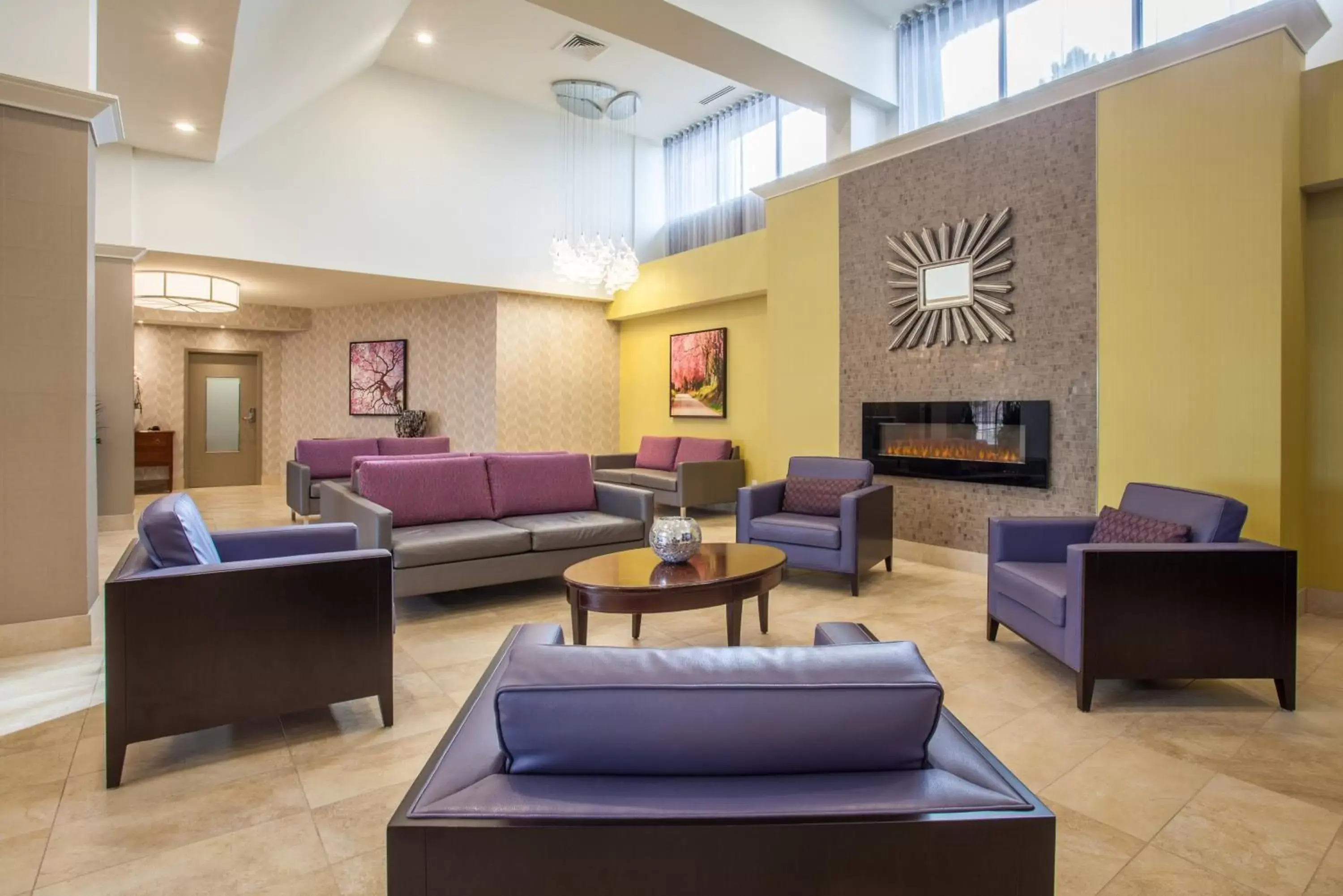 Property building, Seating Area in Holiday Inn Toronto International Airport, an IHG Hotel