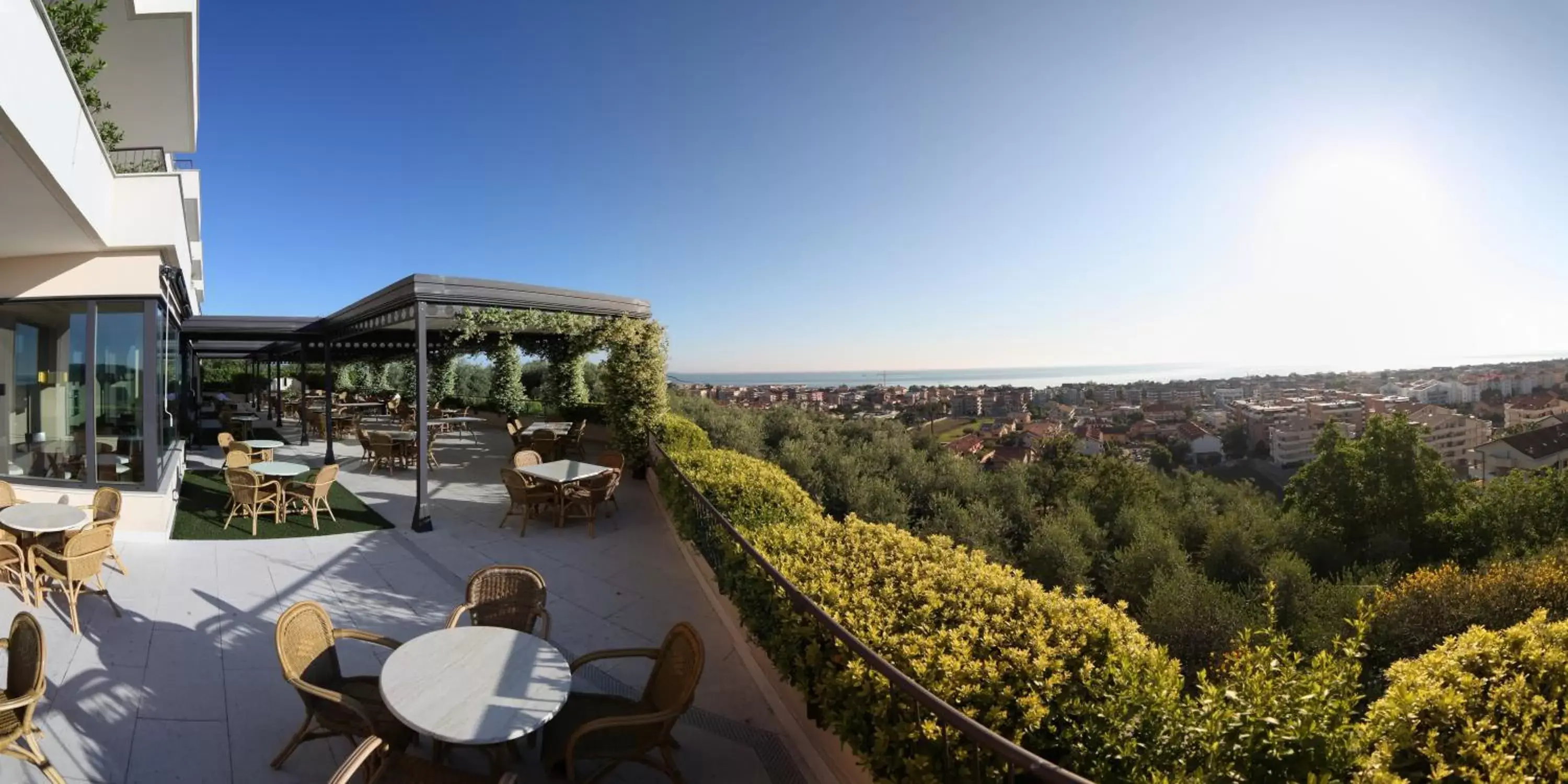 Balcony/Terrace in Villa Maria Hotel & SPA