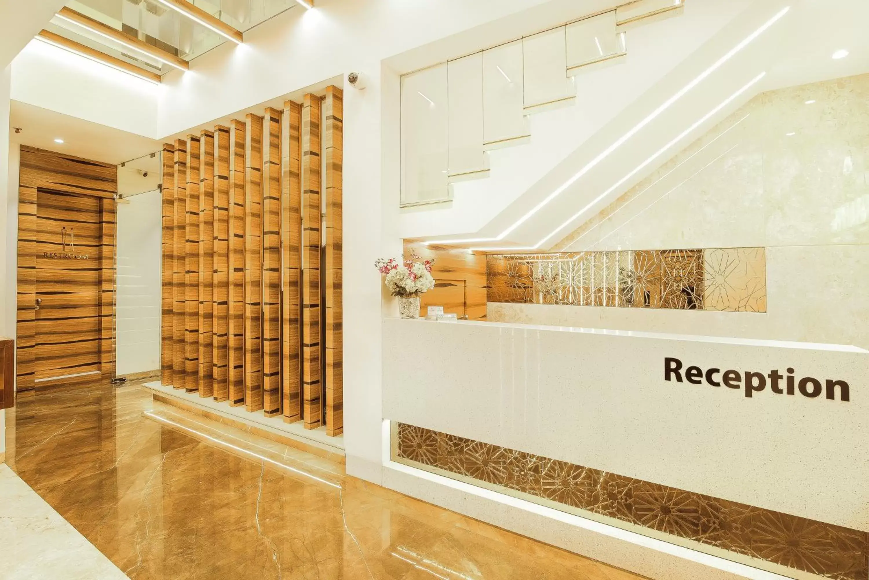 Lobby or reception in Hotel Auris & Banquets, Mumbai International Airport Lobby or reception in Hotel Auris & Banquets, Mumbai International Airport