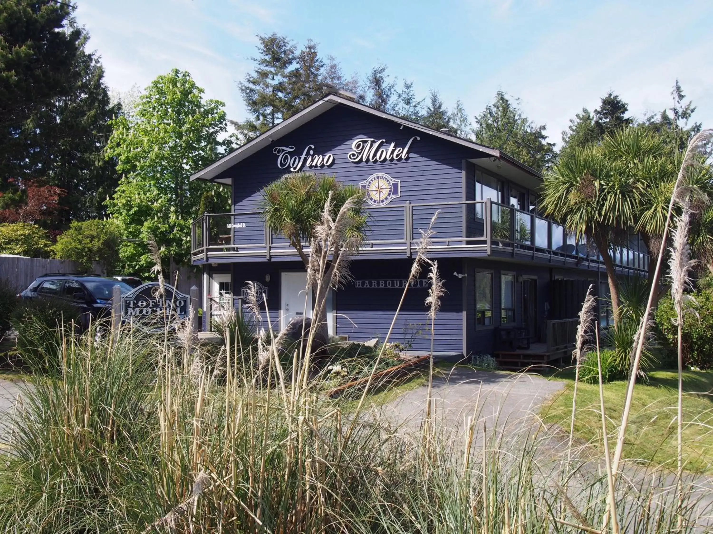 Property Building in Tofino Motel Harborview