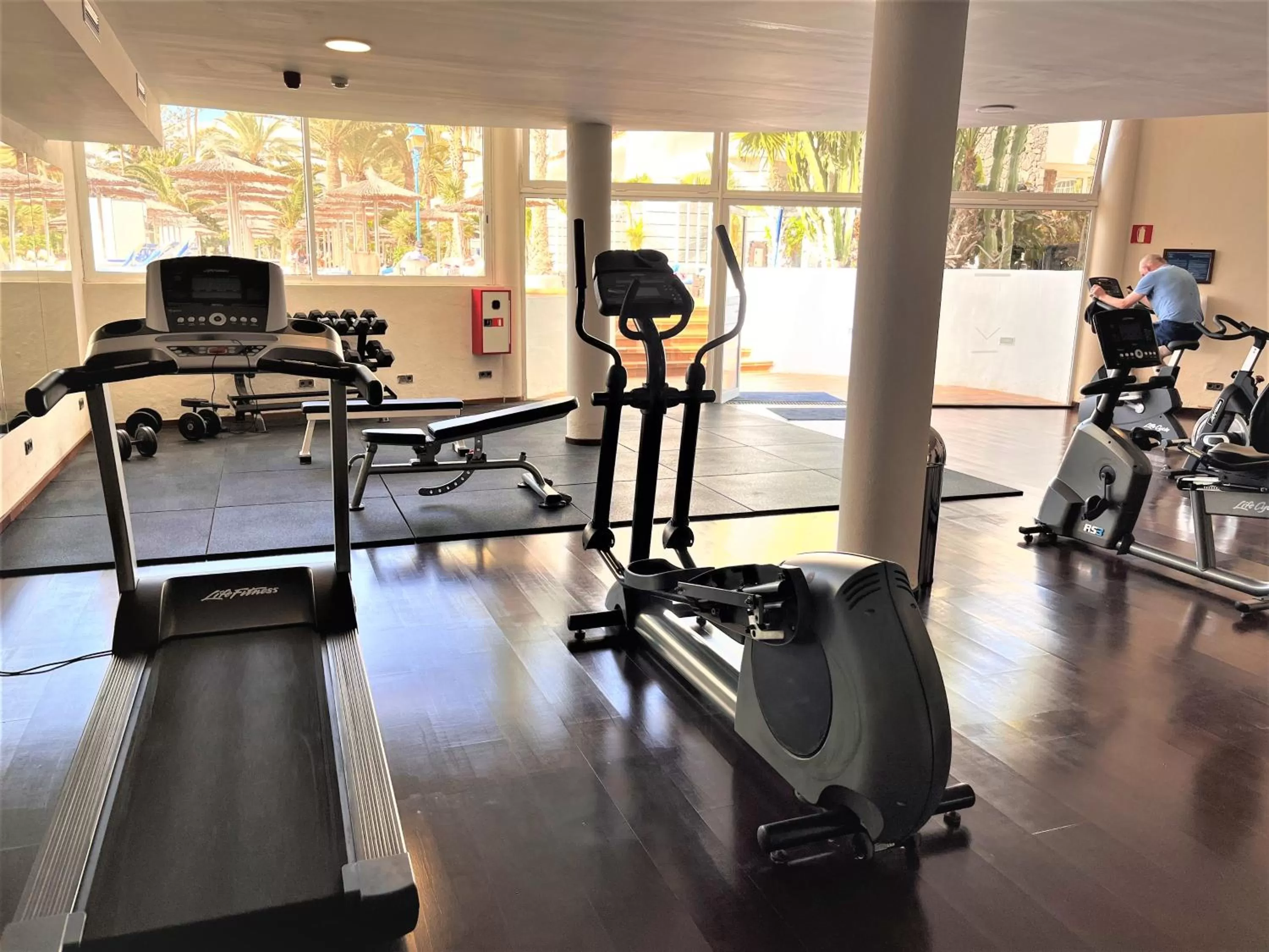 Fitness centre/facilities in VIK Hotel San Antonio