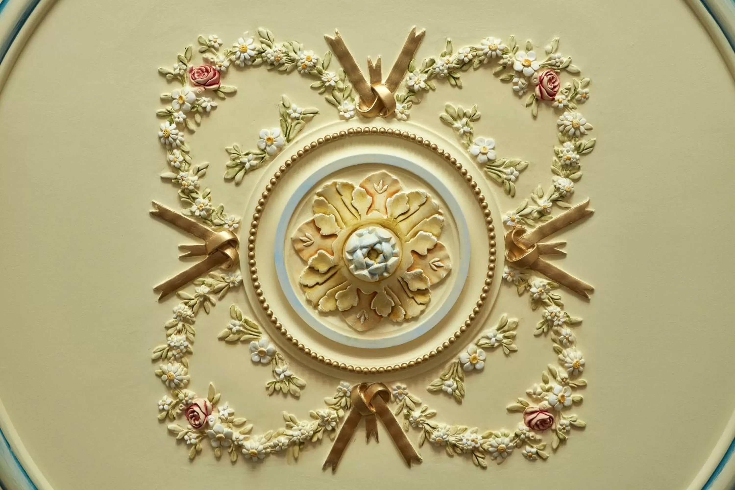 Decorative detail in Domus Renier Boutique Hotel