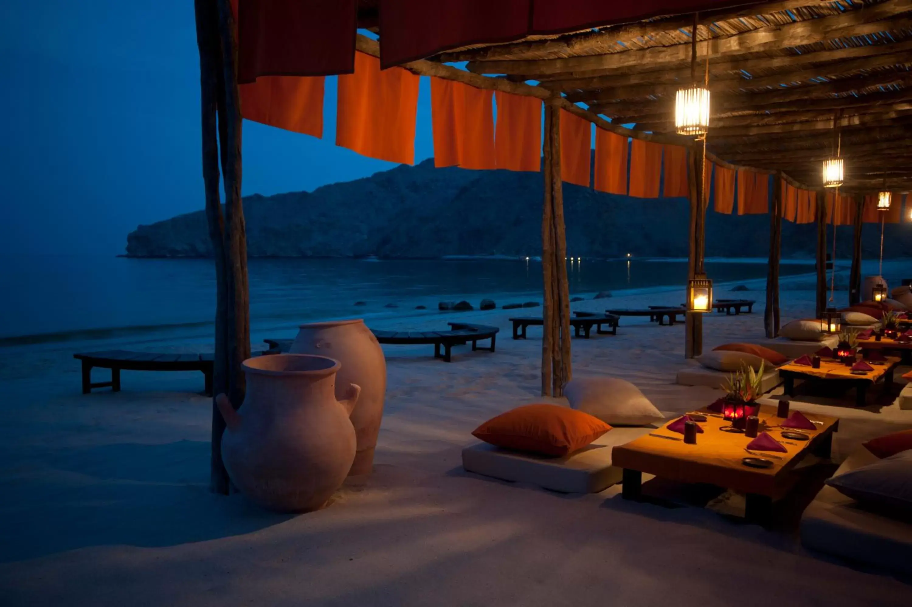 Food and drinks in Six Senses Zighy Bay