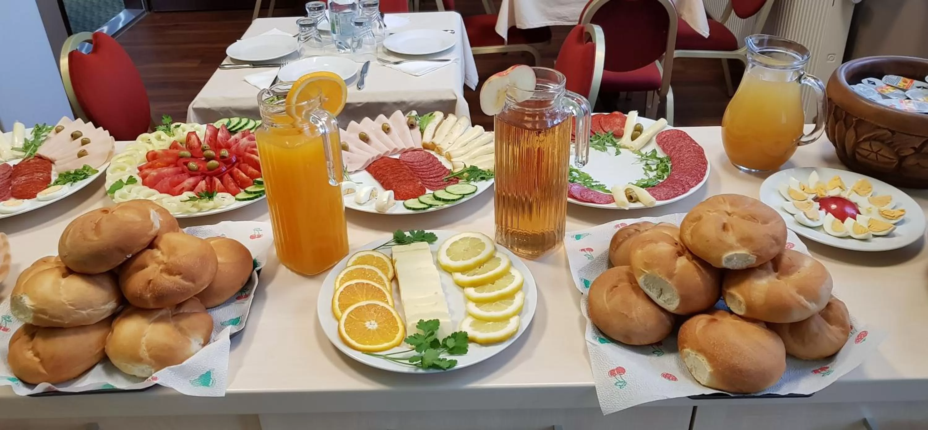 Breakfast in Petra Hotel