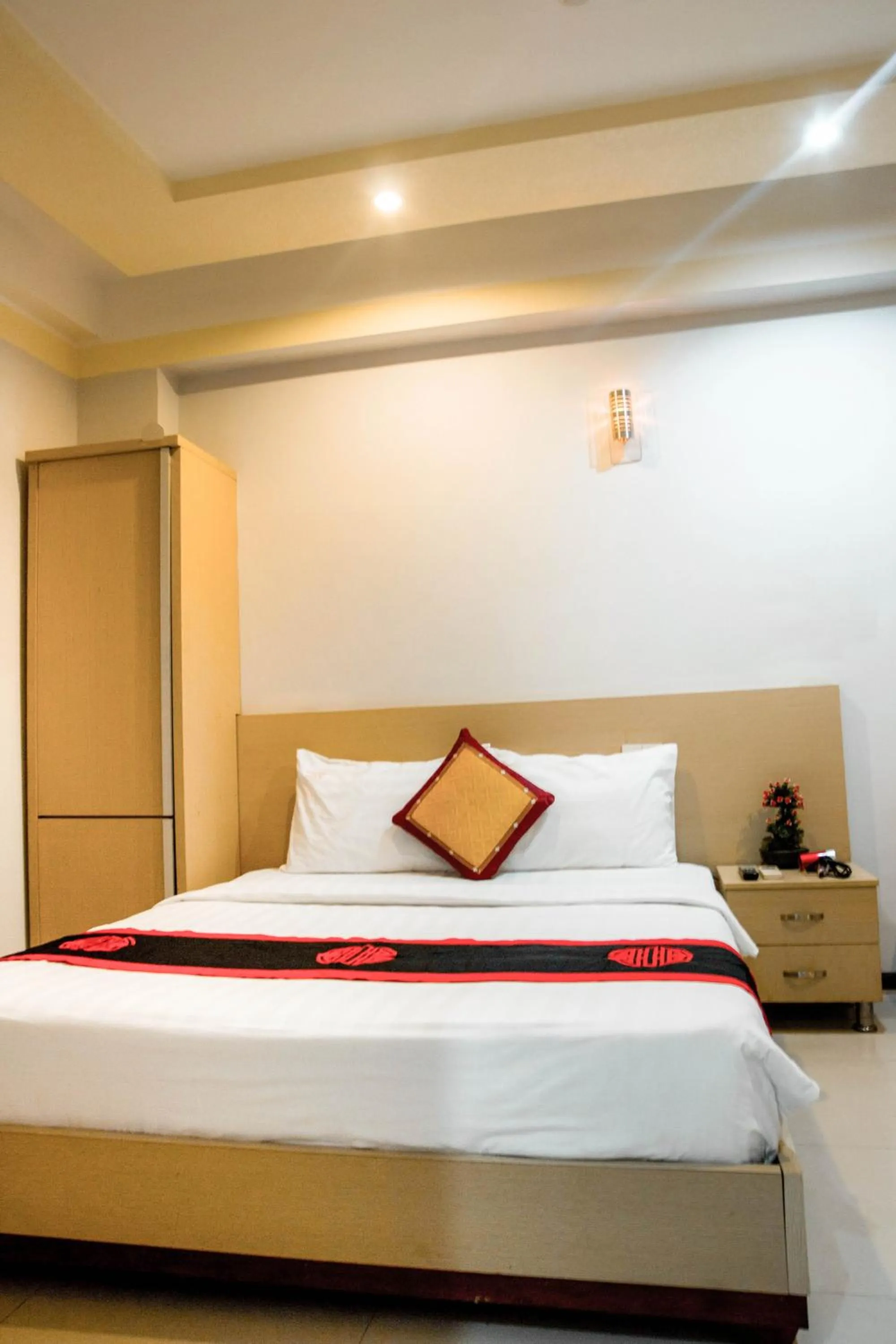 Bed in Le Duong Hotel