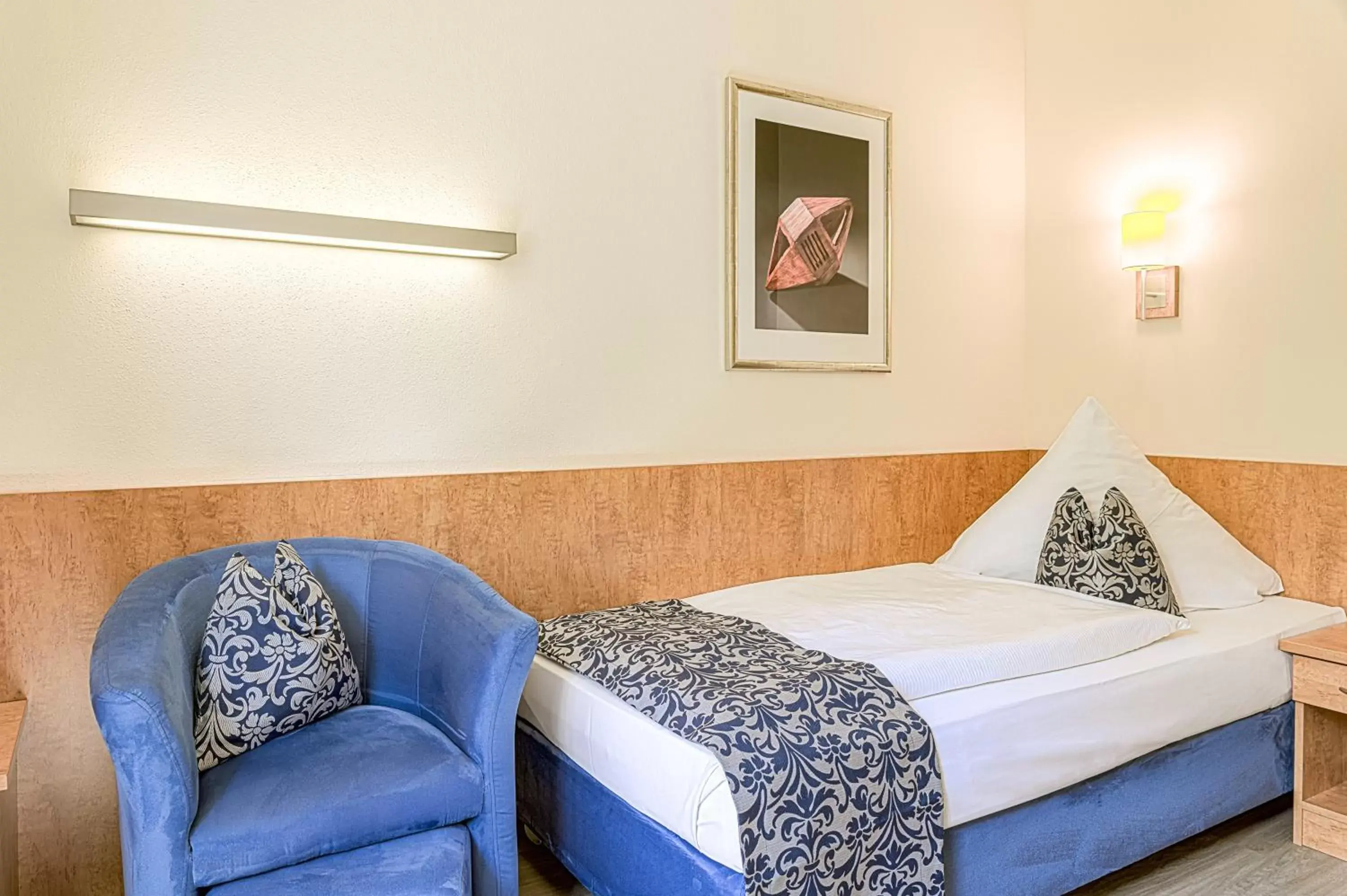Bed in Hotel Am Moosfeld
