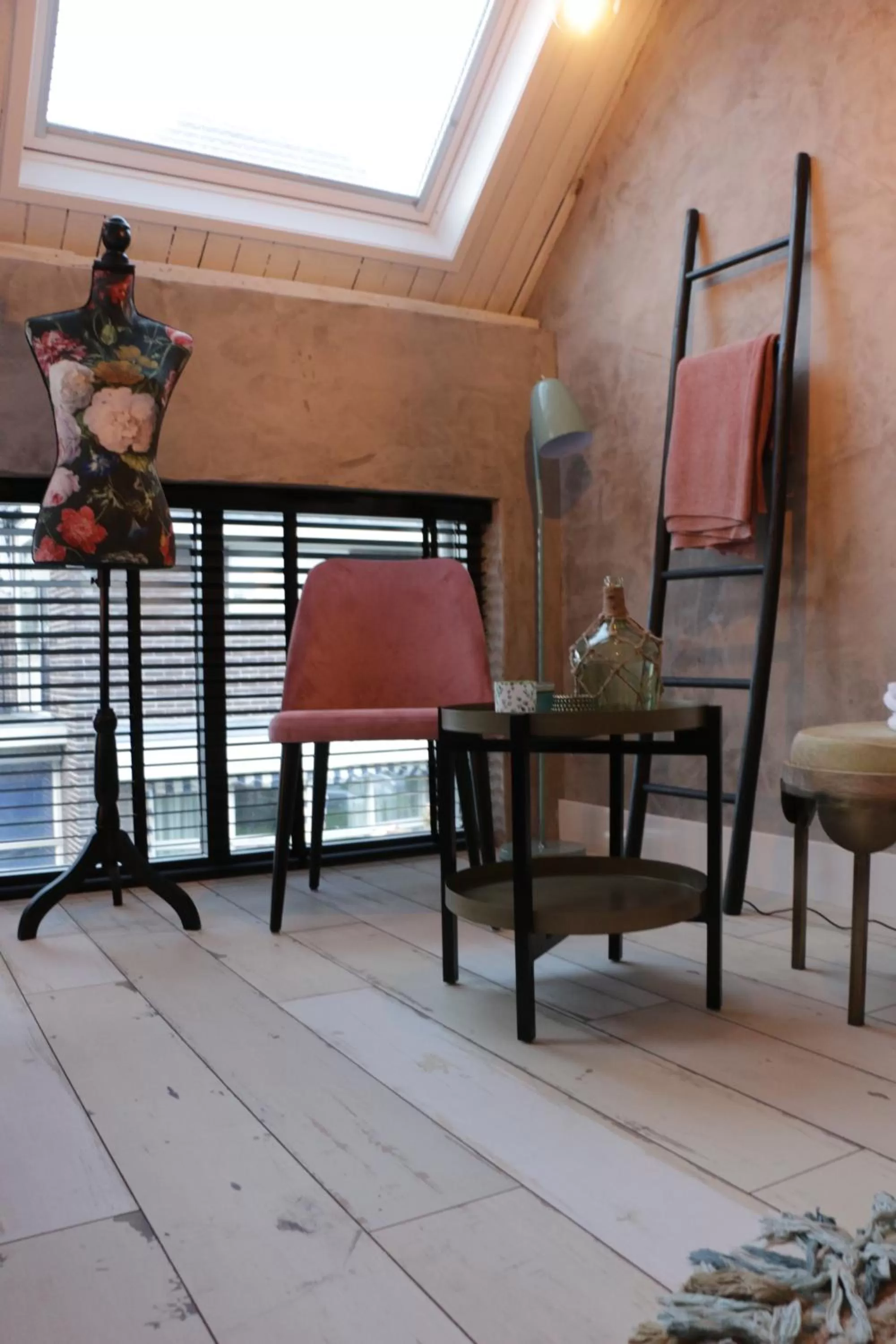 Seating area in B&B de Petrakerk