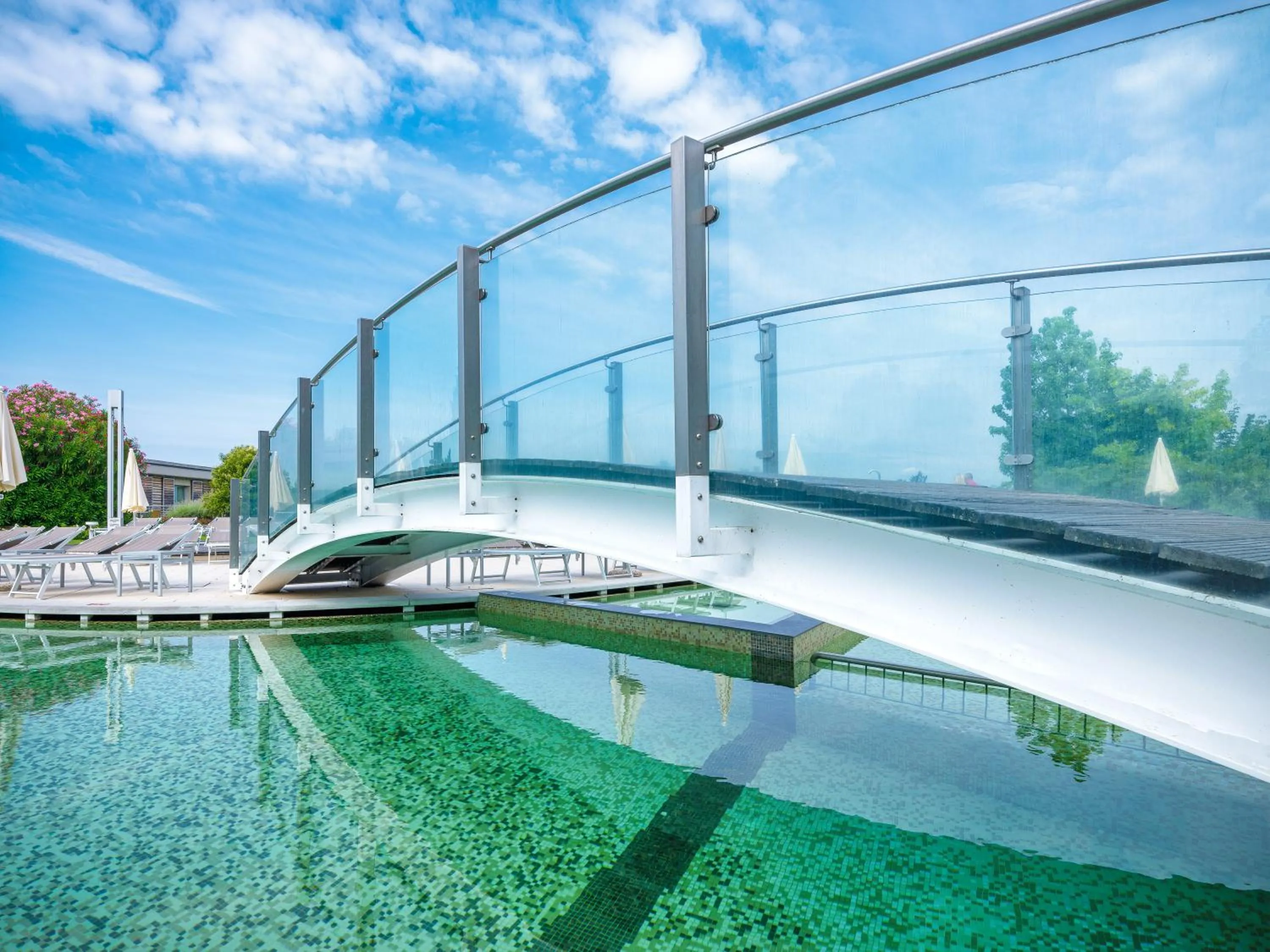 Swimming pool in Parc Hotel Germano Suites & Apartments