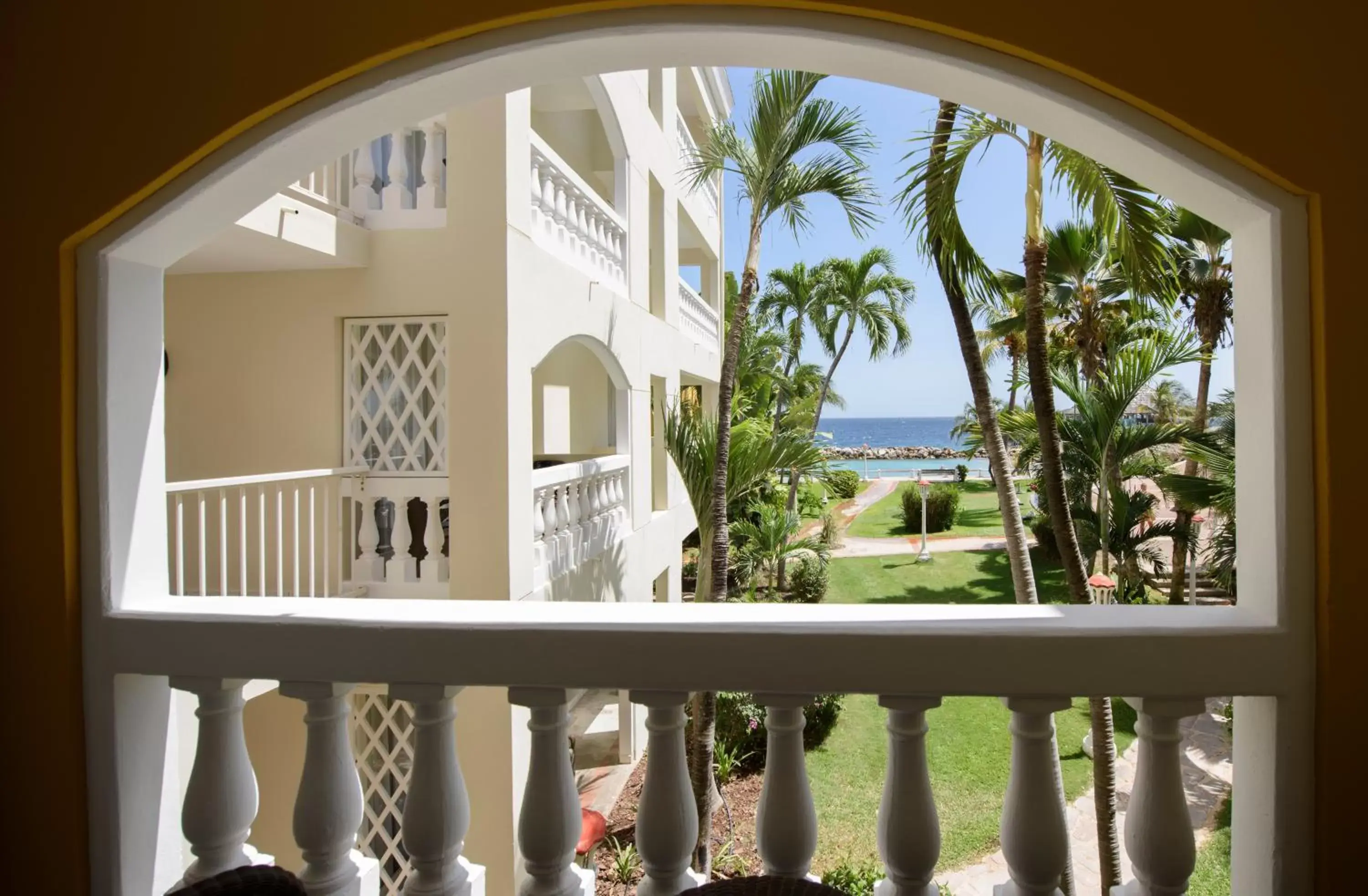 Balcony/Terrace in Curacao Avila Beach Hotel