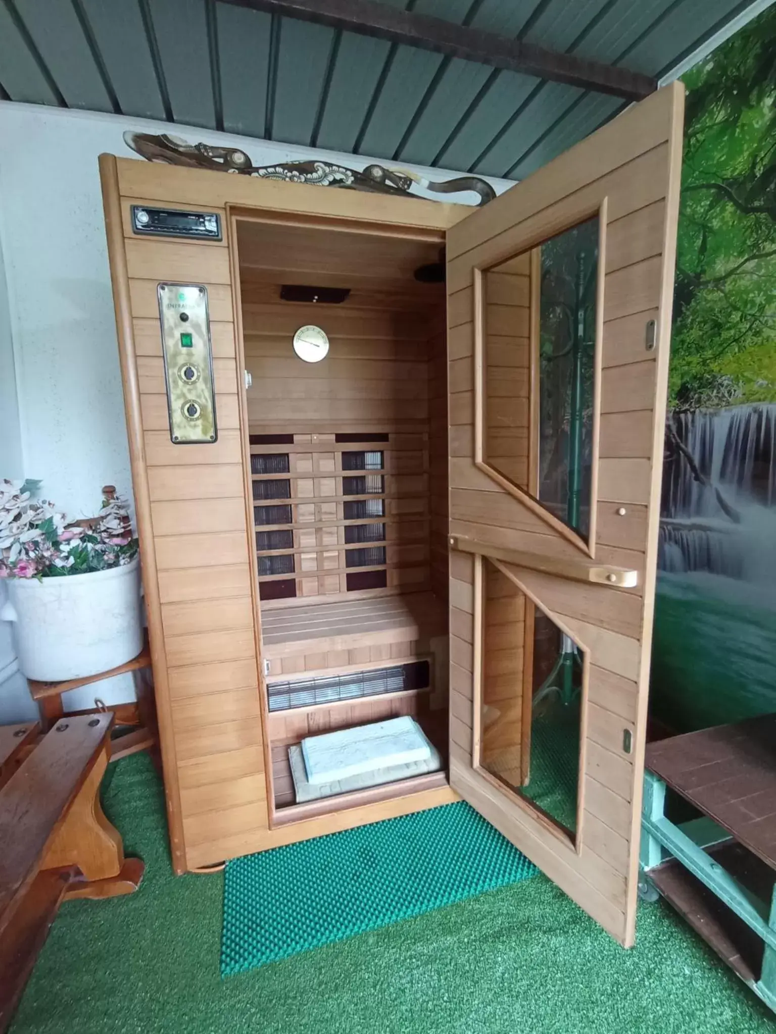 Sauna in B&B La Casetta