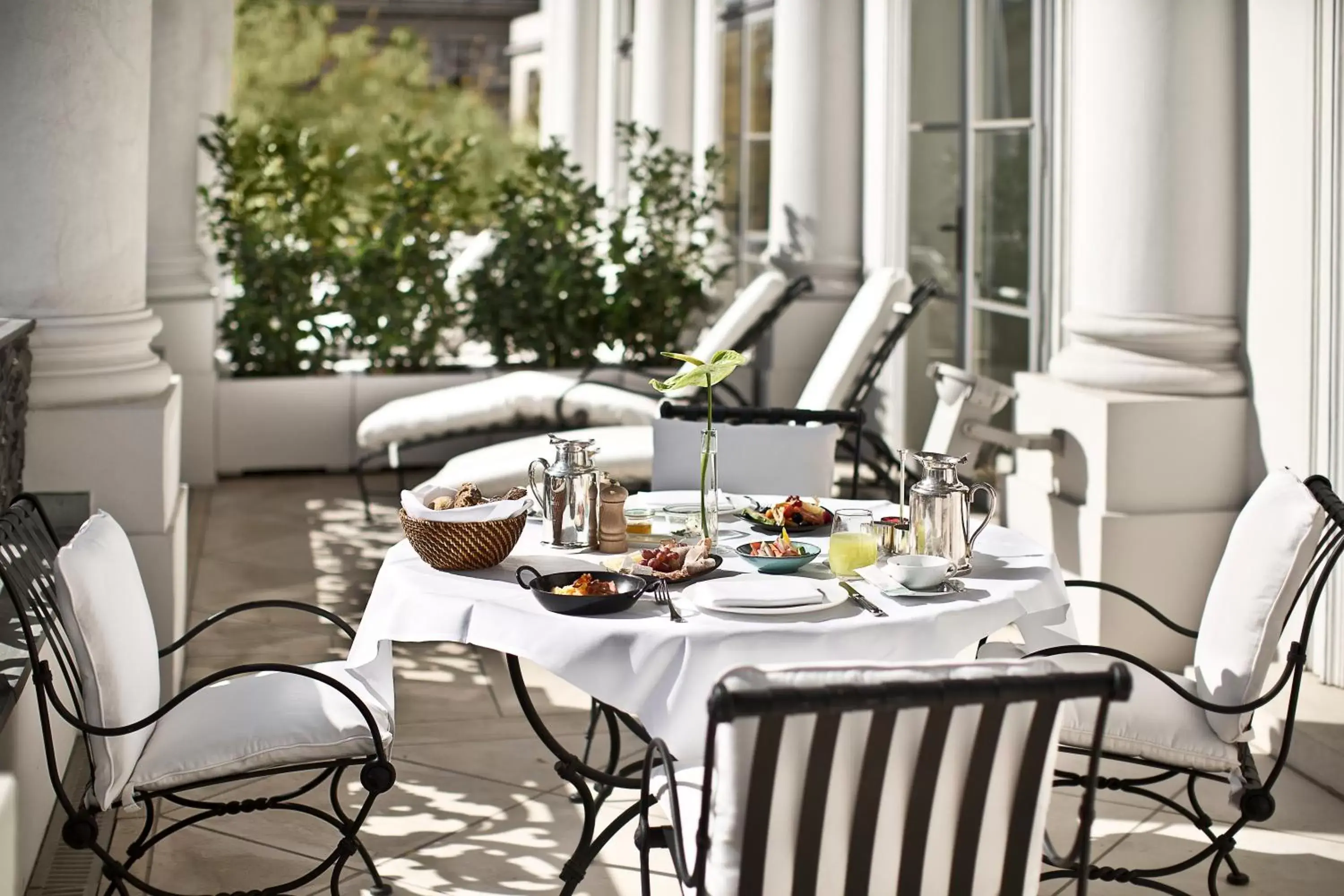 Balcony/Terrace in Palais Coburg Hotel Residenz