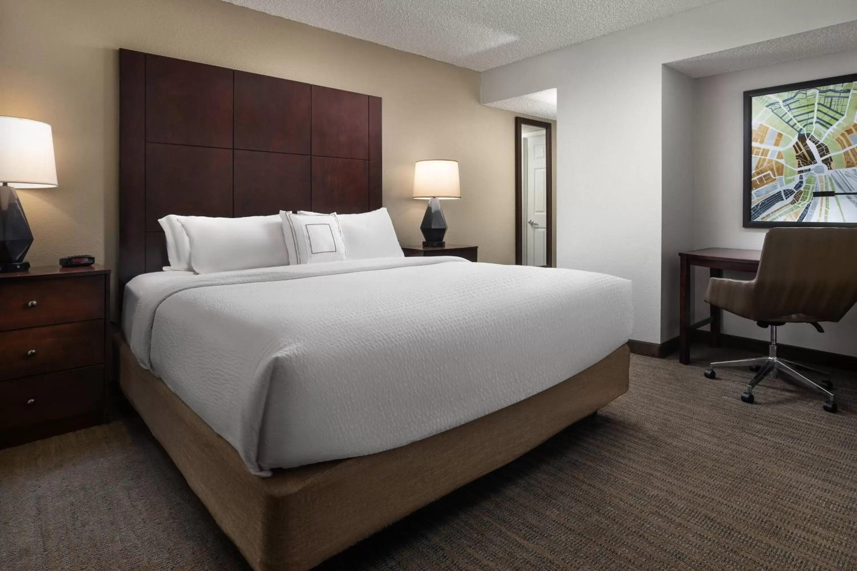 Bedroom, Bed in Residence Inn by Marriott Seattle/Bellevue