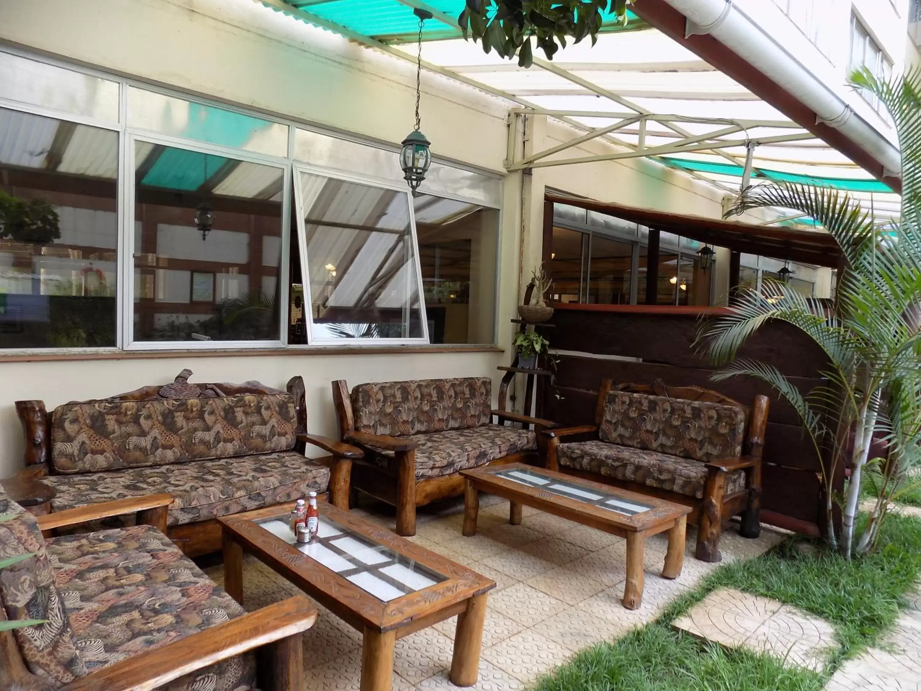 Patio in Kenya Comfort Suites