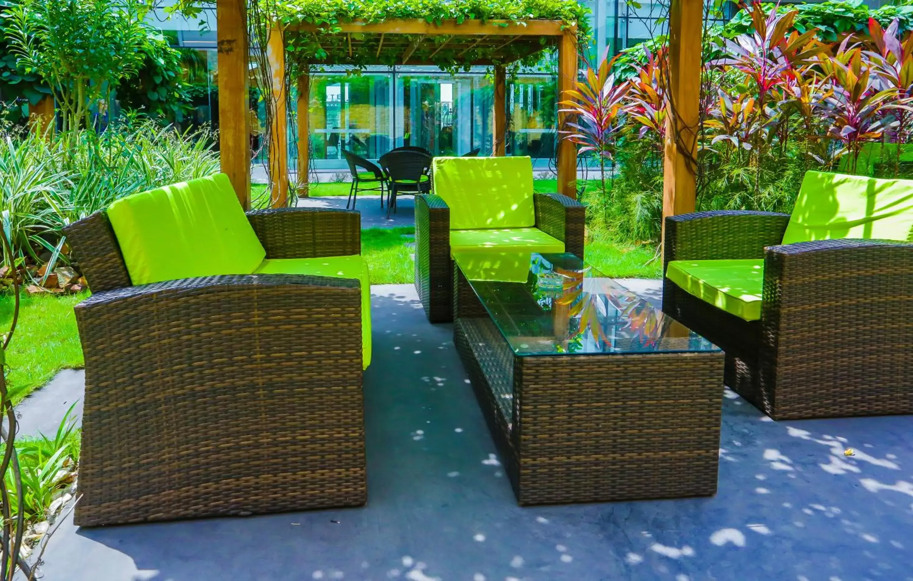 Patio in Radisson Blu Hotel, Abidjan Airport