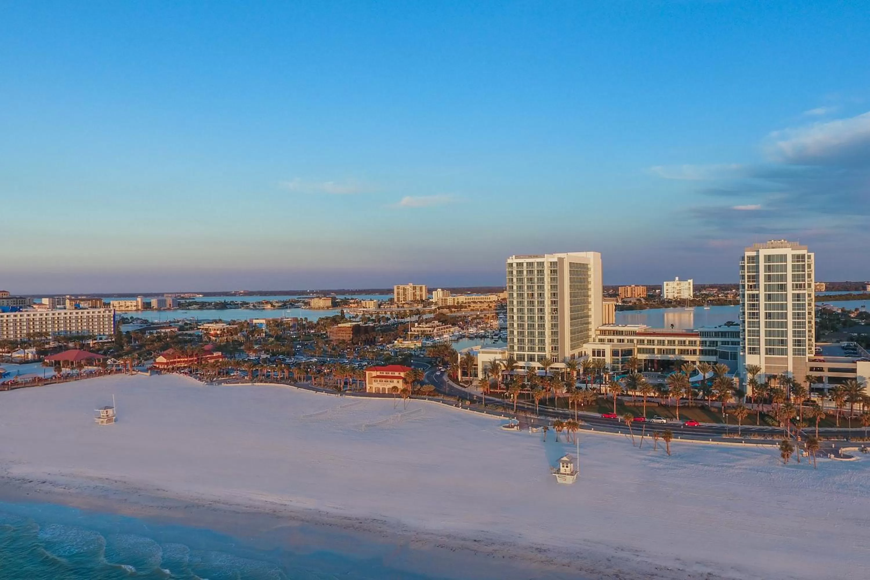 Bird's eye view in Wyndham Grand Clearwater Beach