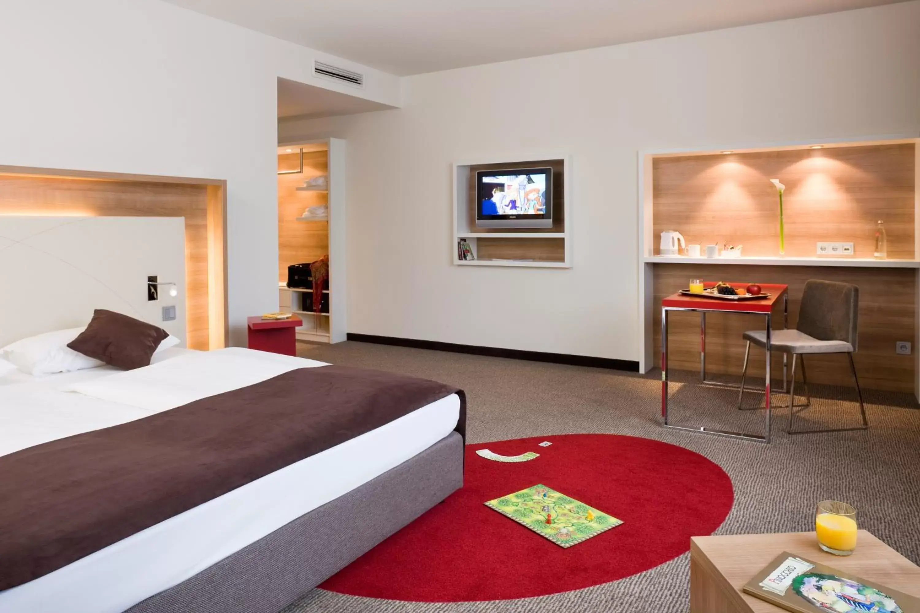 Bed in Mercure Hotel Stuttgart Airport Messe