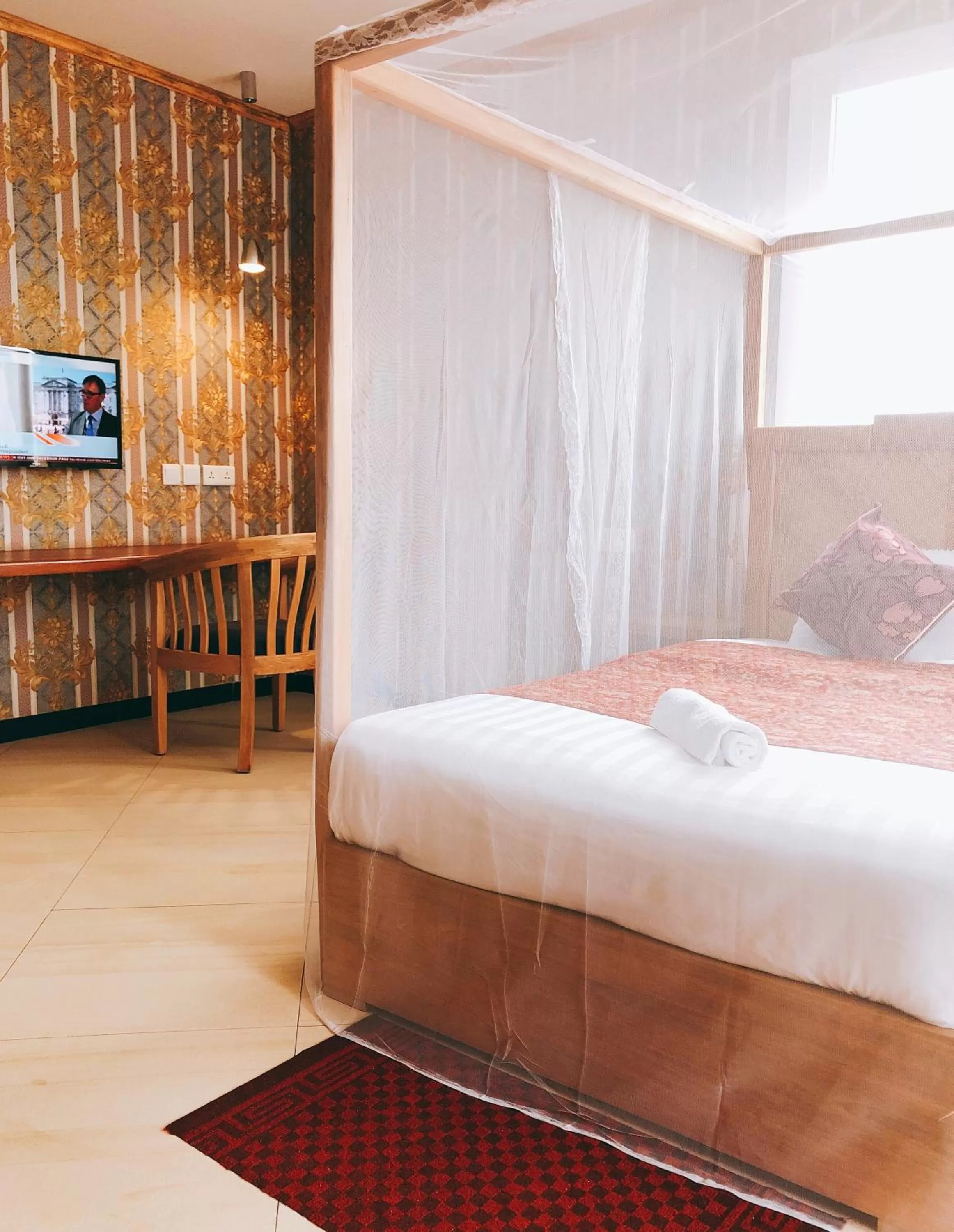 Bed in Hotel Duomo and Suites