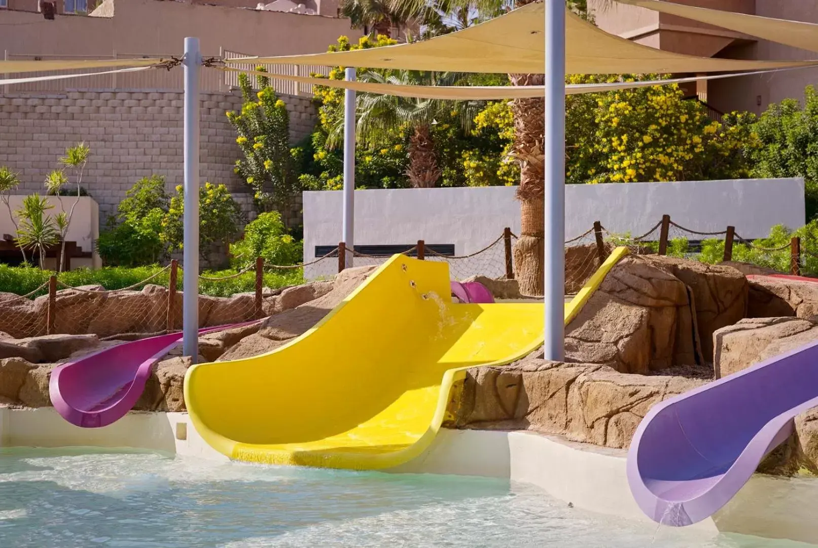 Children play ground, Water Park in Coral Sea Holiday Resort and Aqua Park