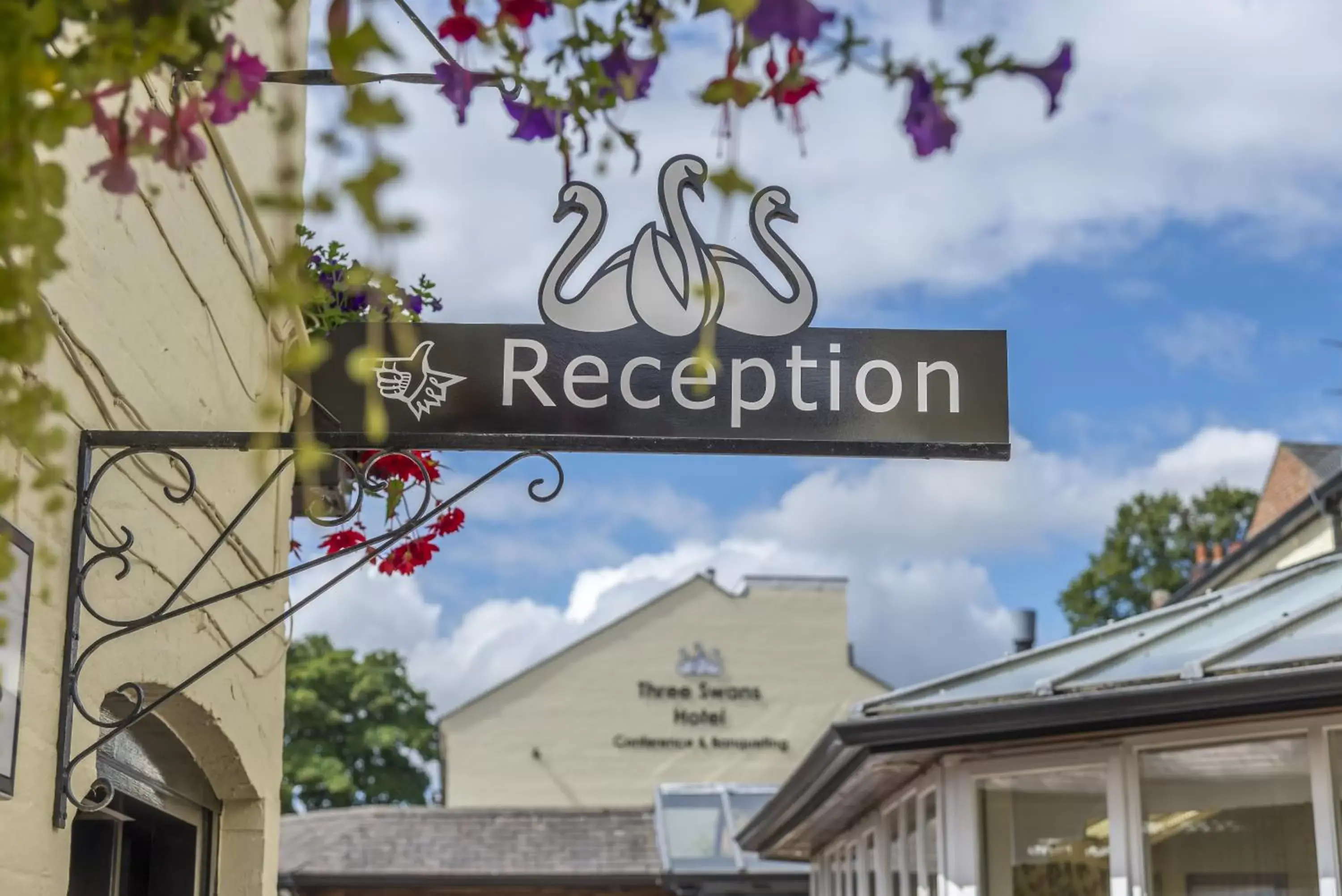 Property logo or sign in The Three Swans Hotel, Market Harborough, Leicestershire