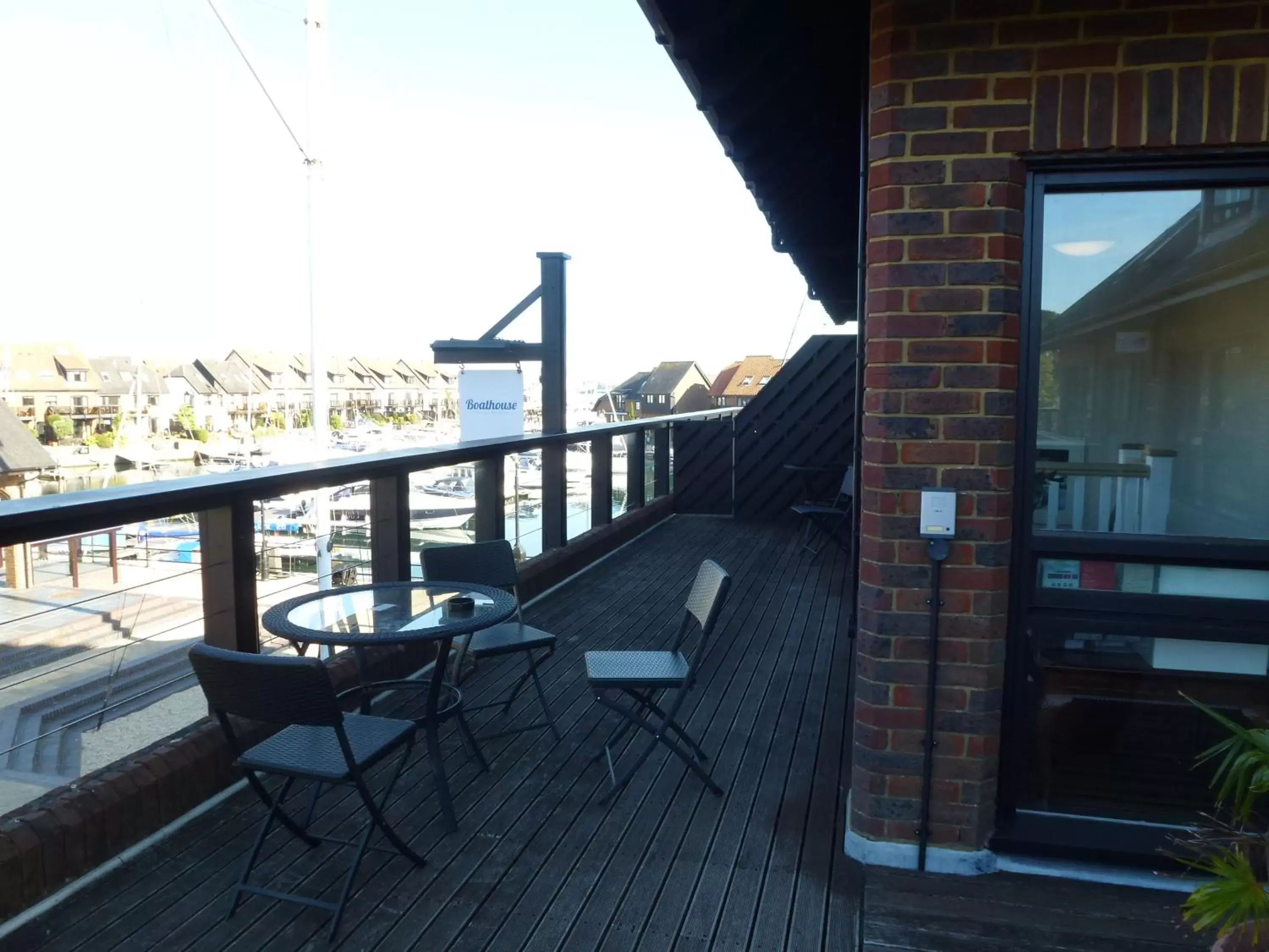 Balcony/Terrace in Boathouse Hotel