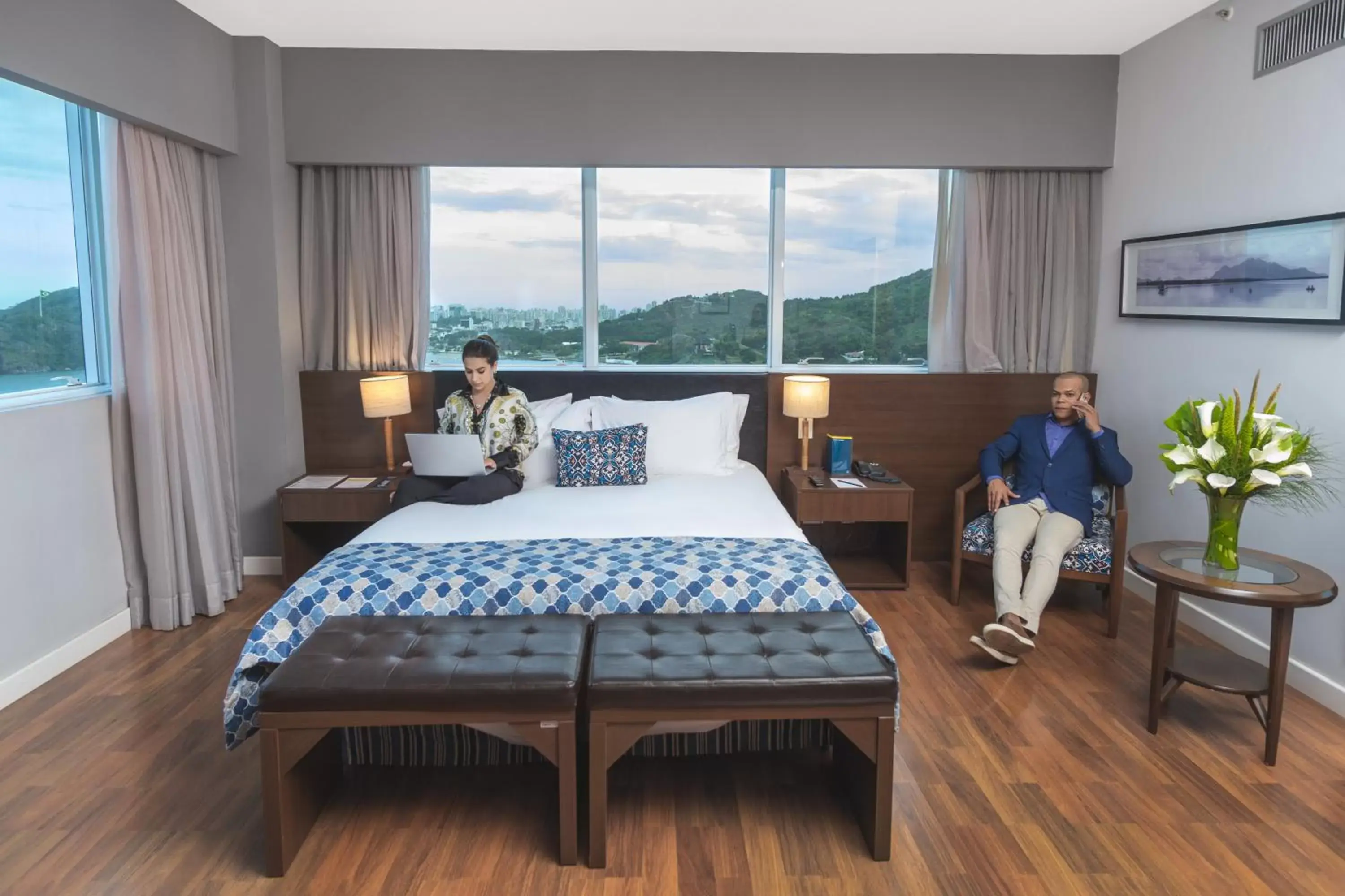 Photo of the whole room, Bed in Golden Tulip Porto Vitória Photo of the whole room, Bed in Golden Tulip Porto Vitória