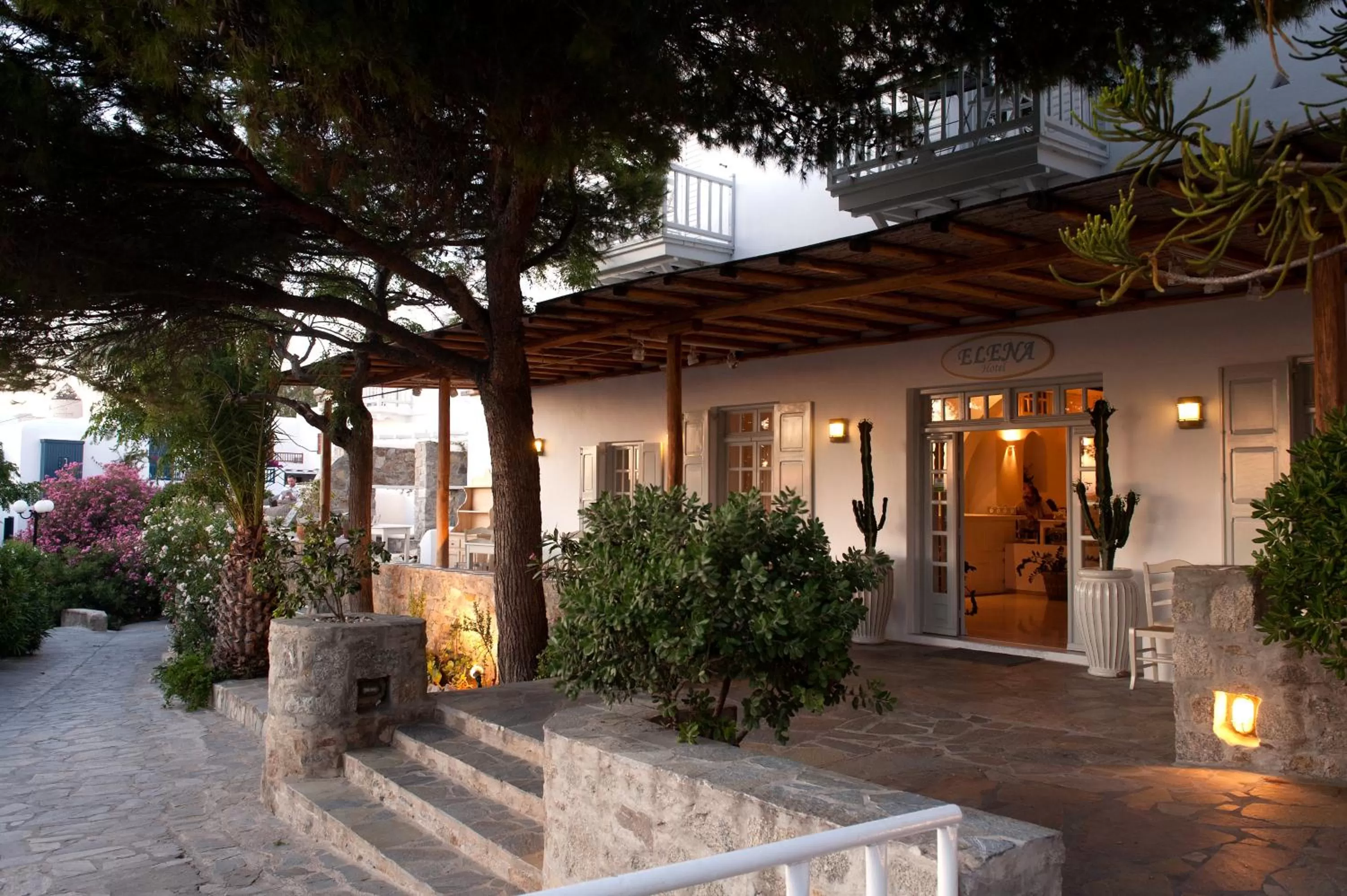 Property building in Elena Hotel Mykonos