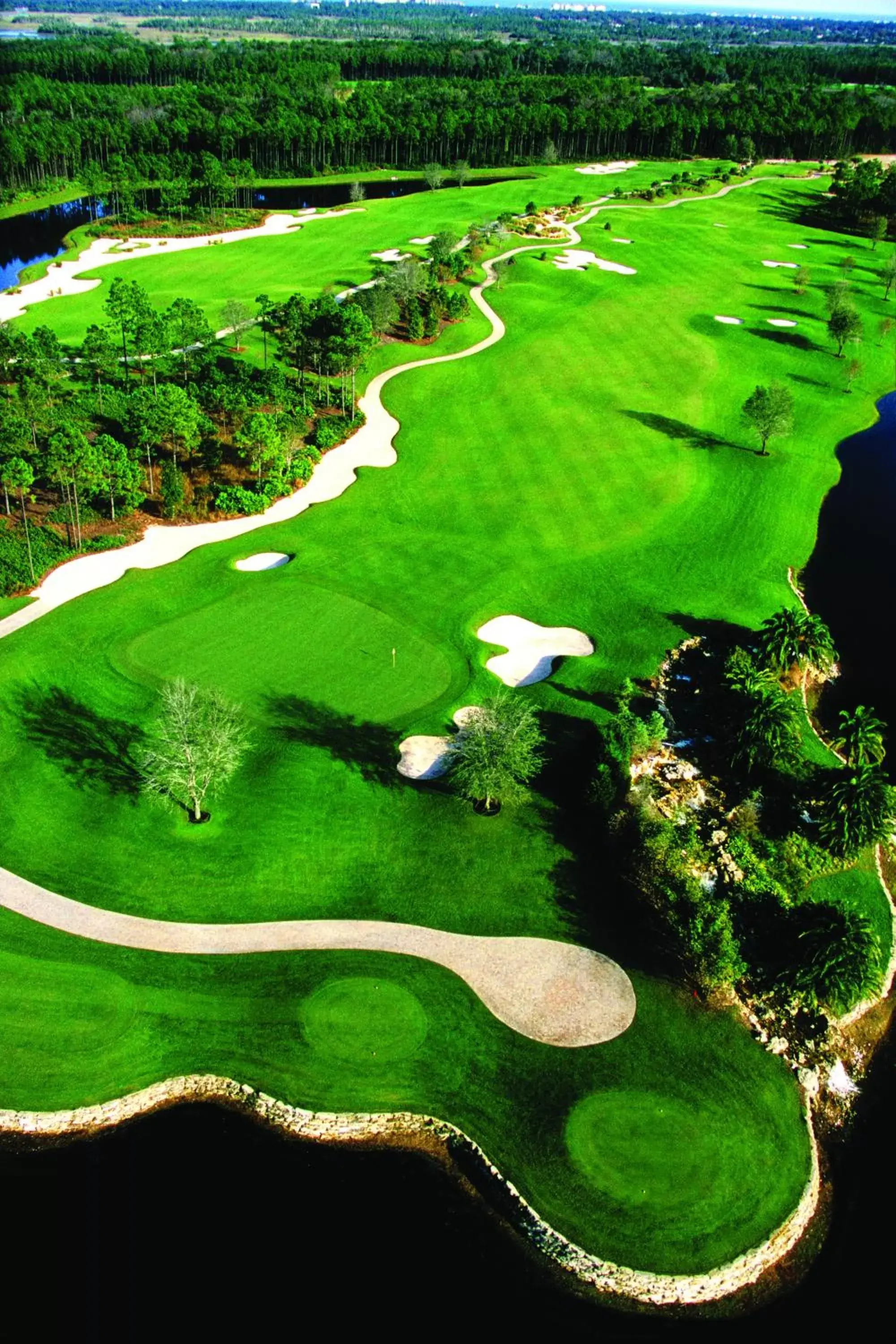 Bird's eye view in Hammock Beach Golf Resort & Spa Bird's eye view in Hammock Beach Golf Resort & Spa