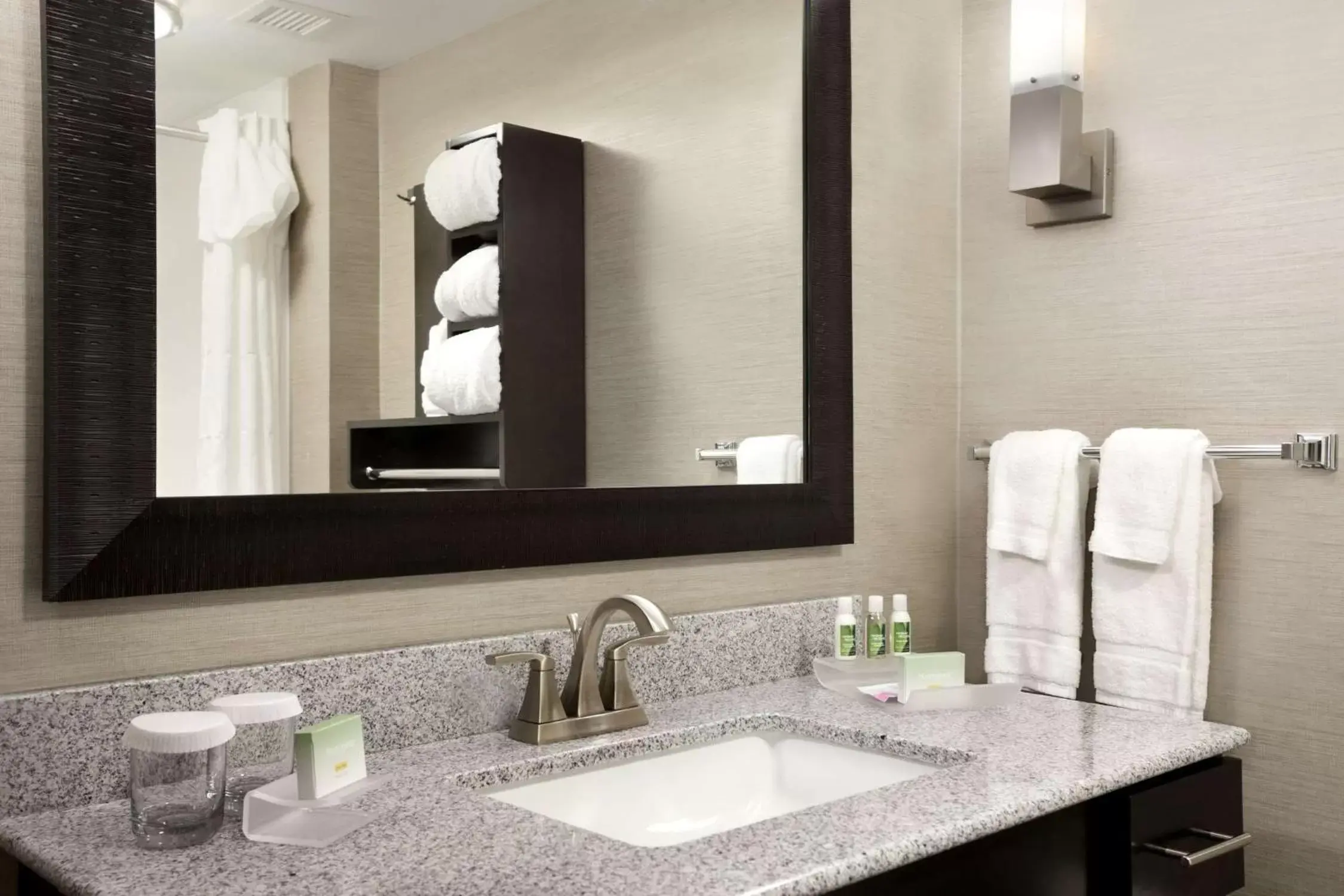 Bathroom in Homewood Suites by Hilton Columbus OSU, OH