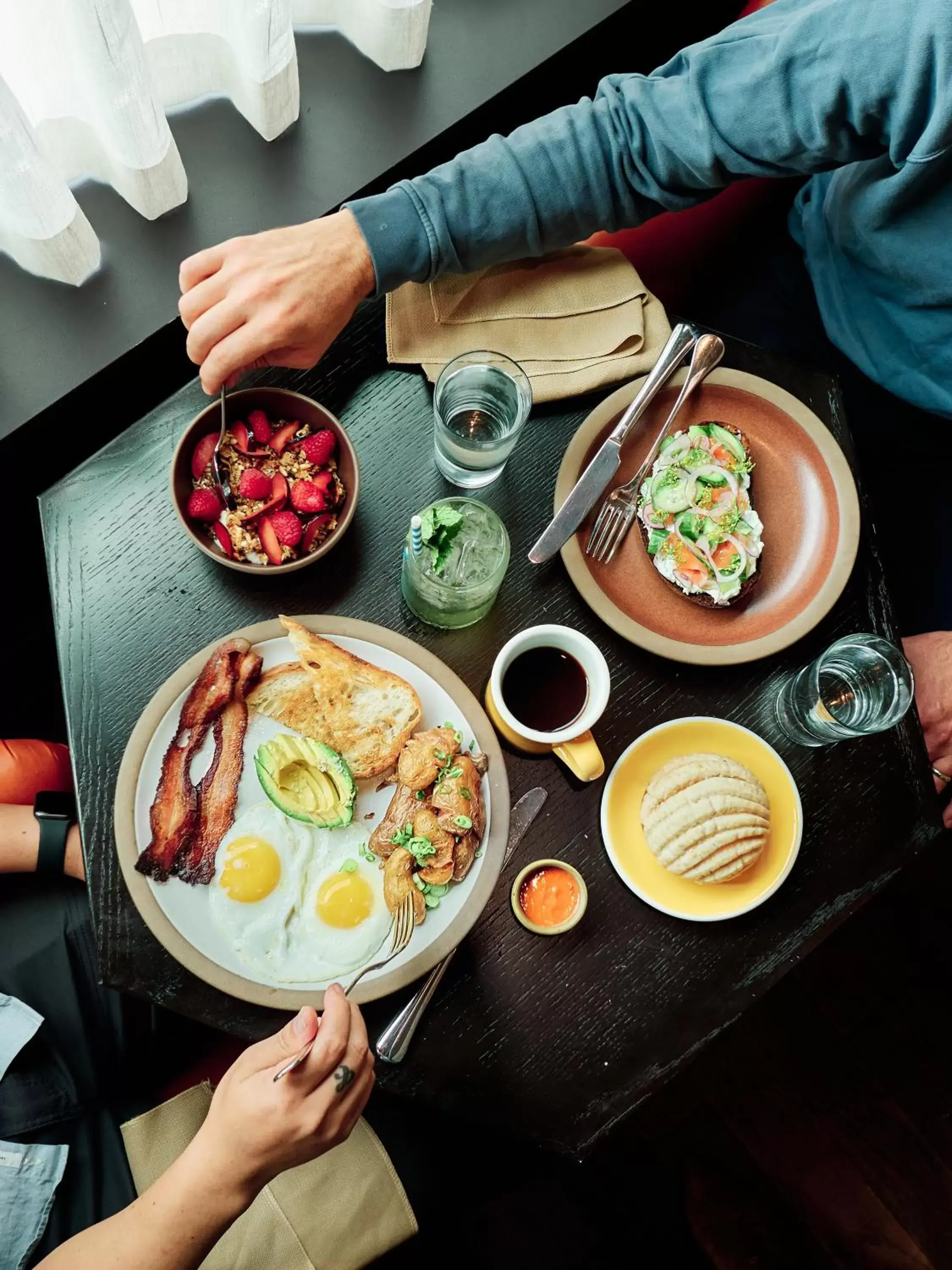 Food and drinks in The Hoxton, Portland Food and drinks in The Hoxton, Portland