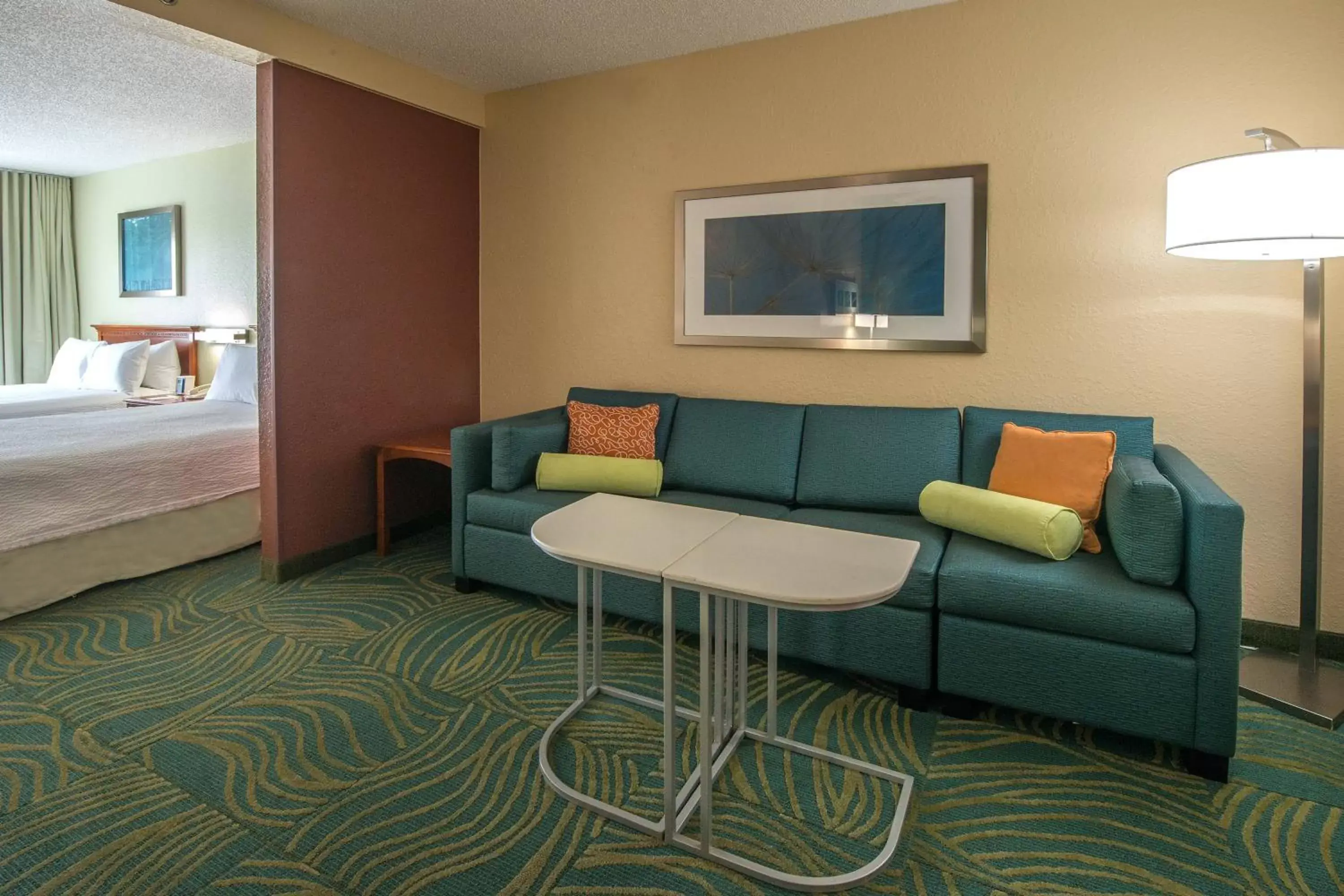 Living room, Seating Area in SpringHill Suites by Marriott Orlando North-Sanford