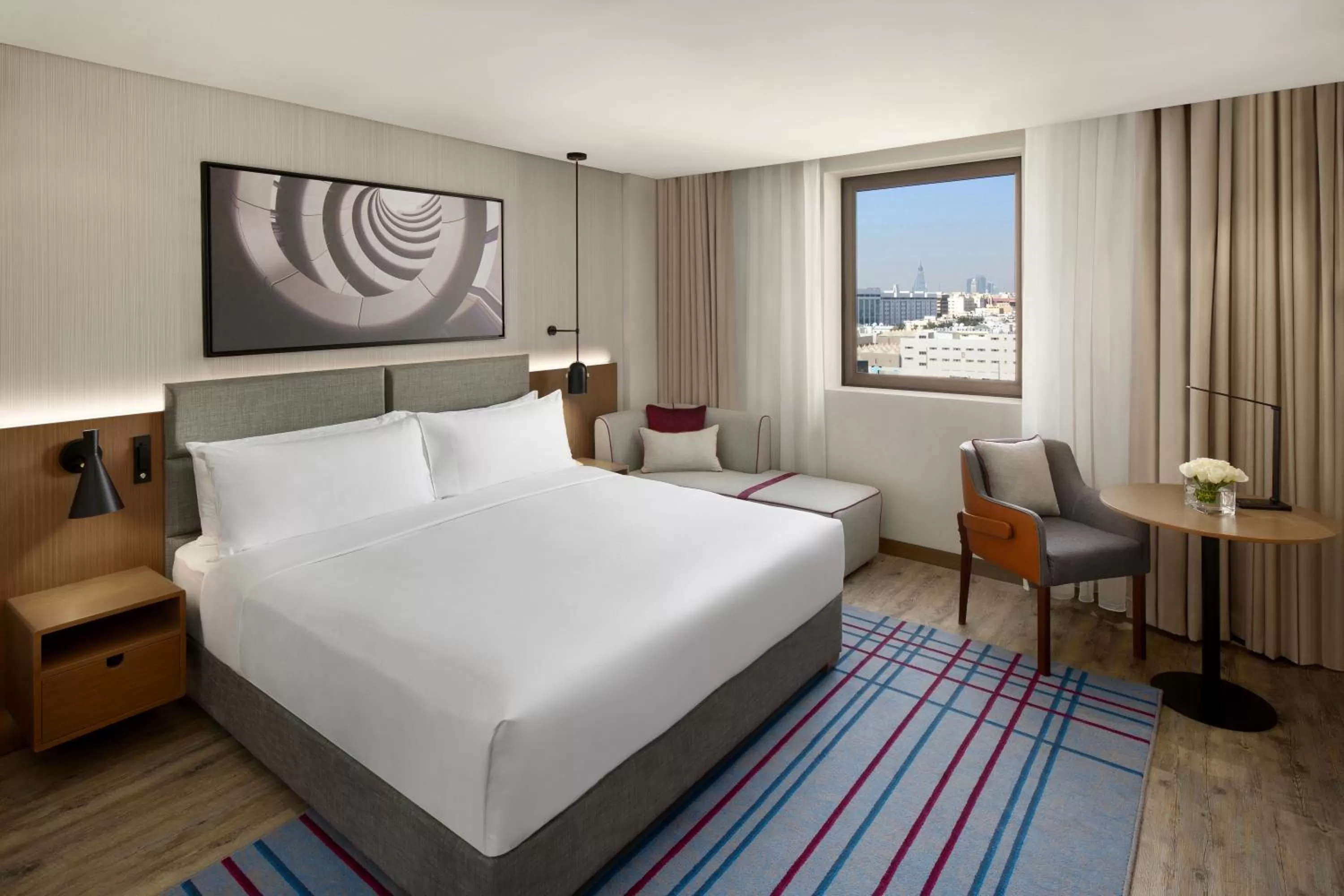 Bedroom, Bed in Crowne Plaza Riyadh Palace by IHG