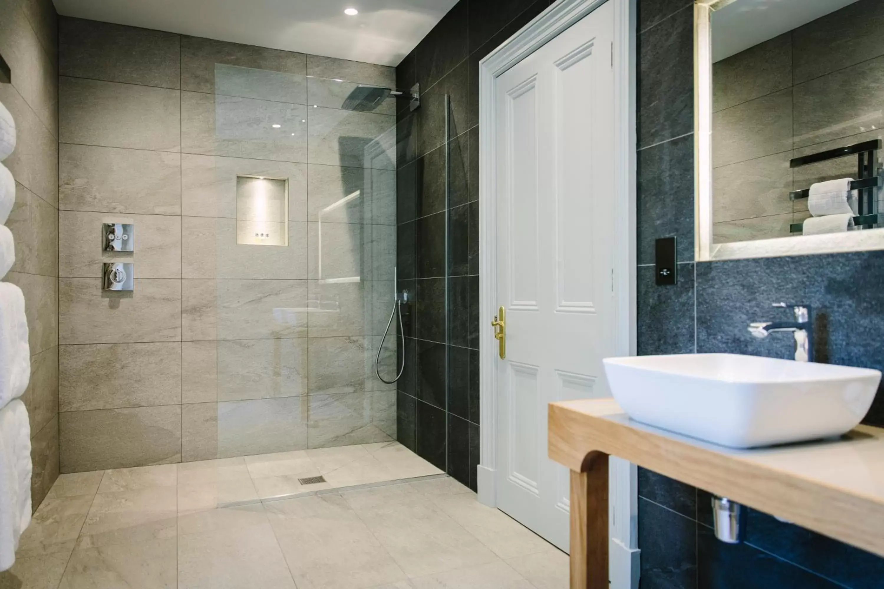 Shower, Bathroom in Storrs Hall Hotel