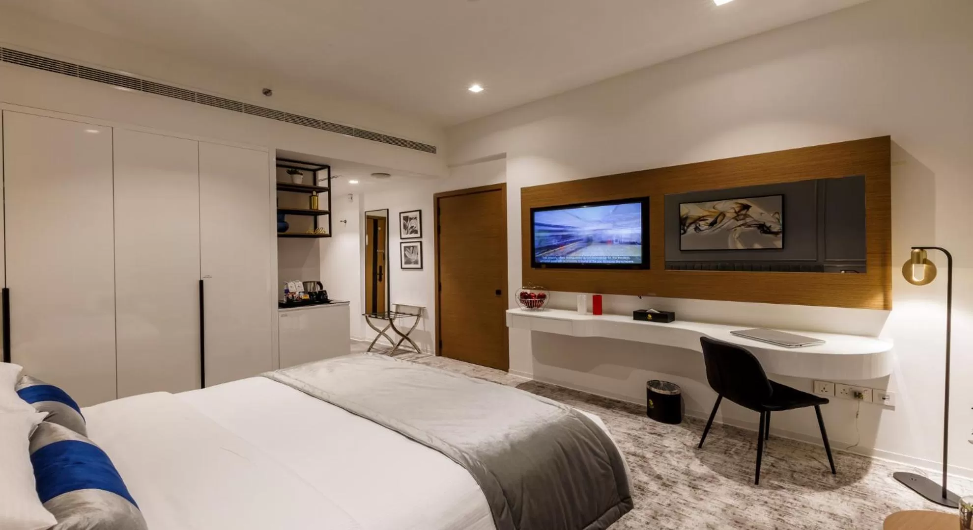 Bed in Rose Executive Hotel - DWTC