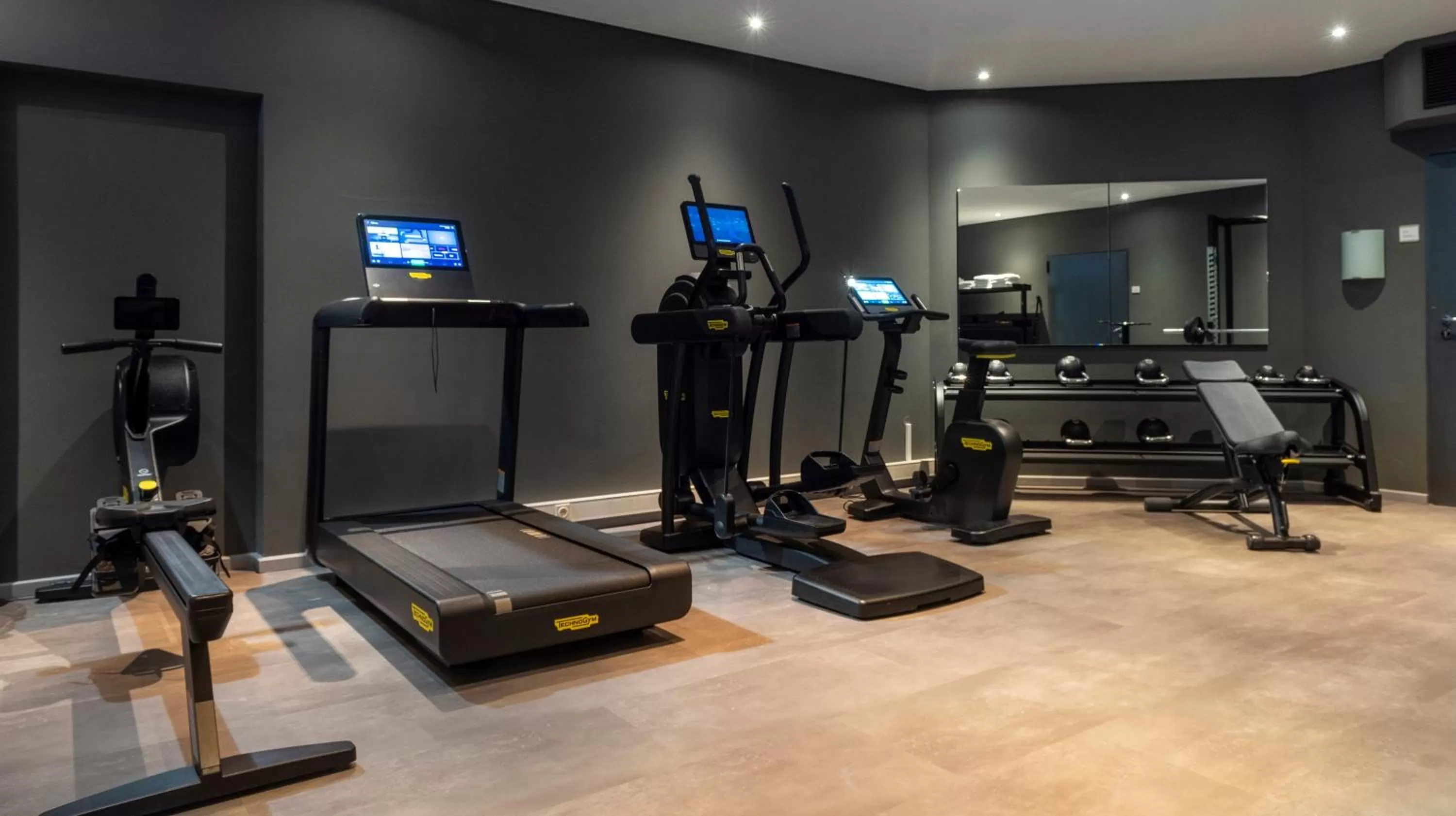 Fitness centre/facilities in ibis Styles Berlin Treptow